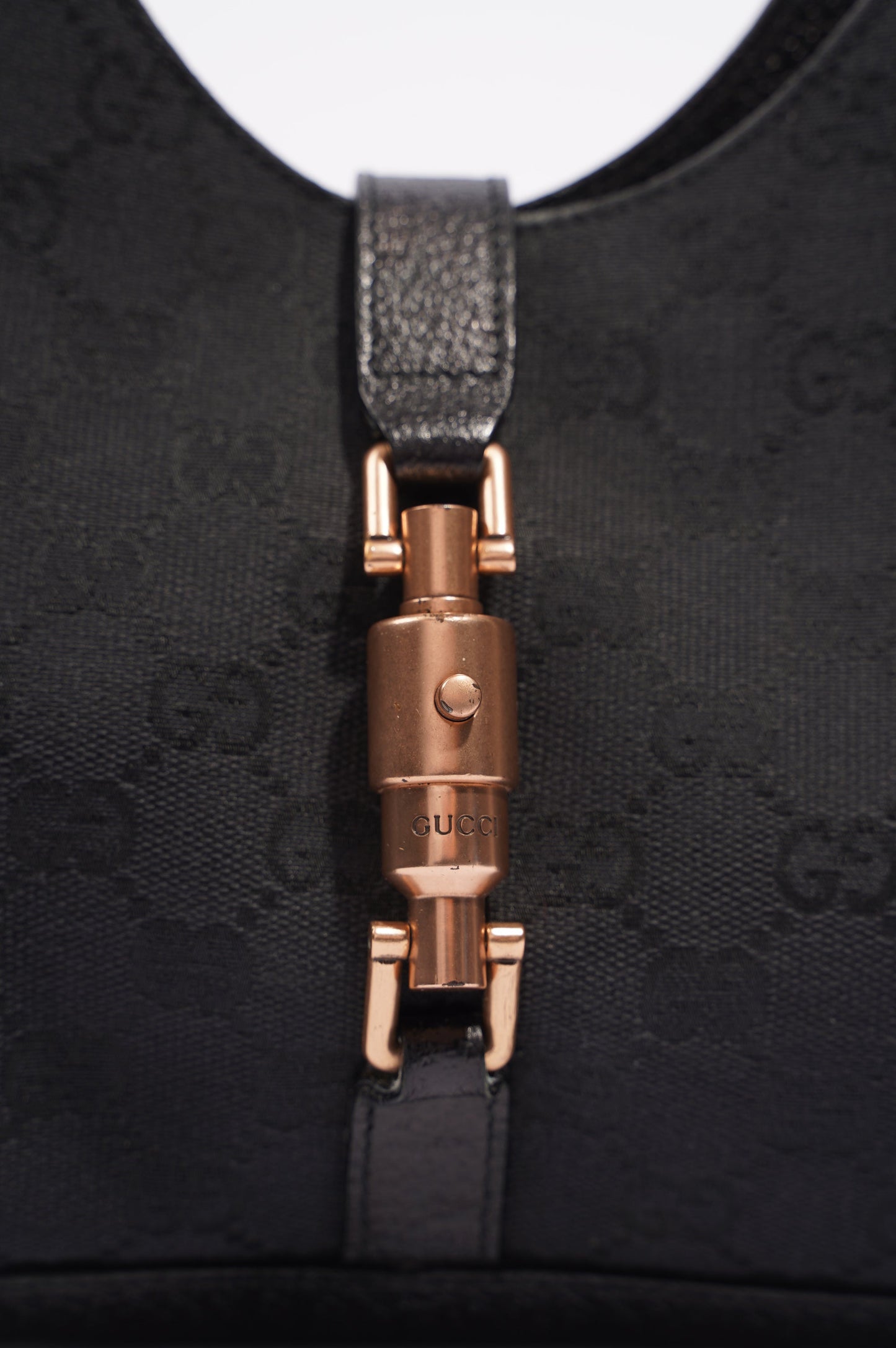 Gucci Womens Vintage Jackie Black