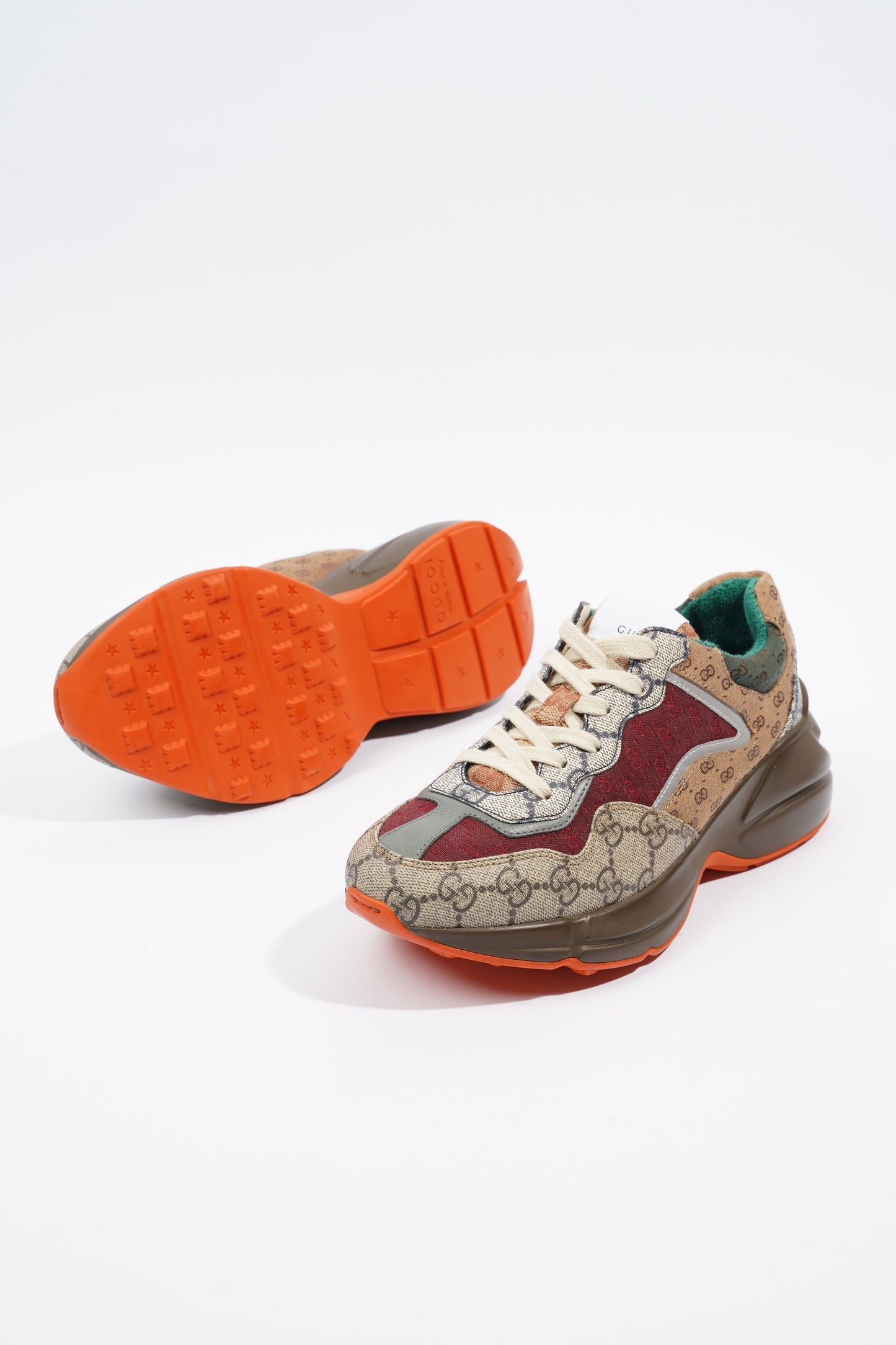 Gucci Womens Rhyton Sneaker Multi Colour EU 36.5 / UK 3.5
