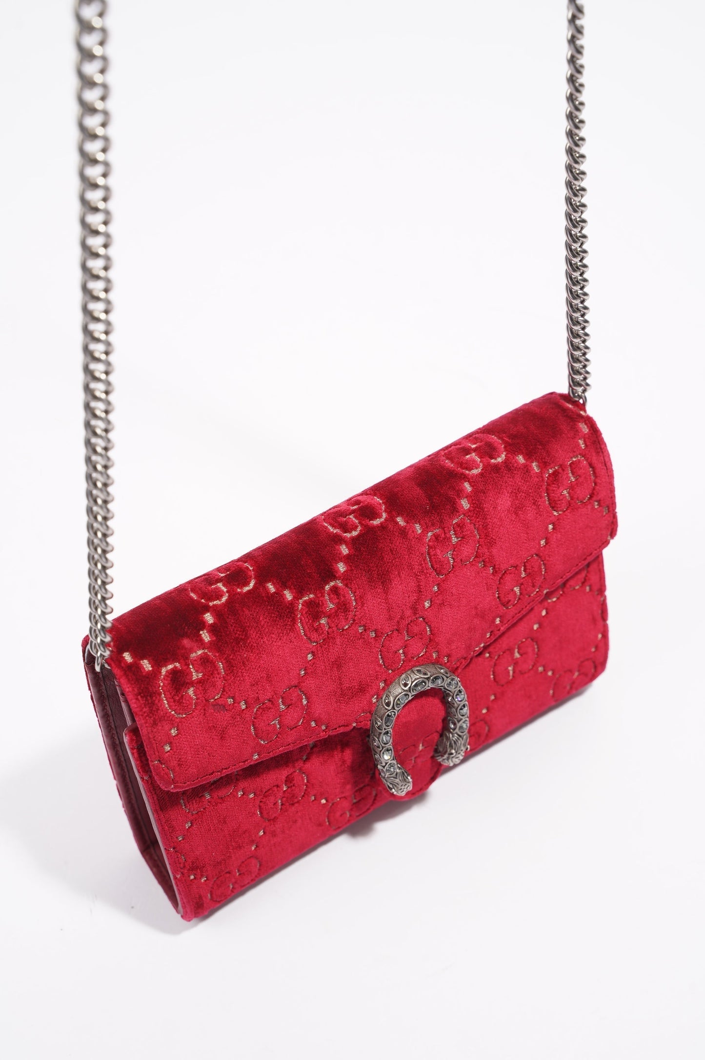 Gucci Dionysus Bag Red Velvet Mini