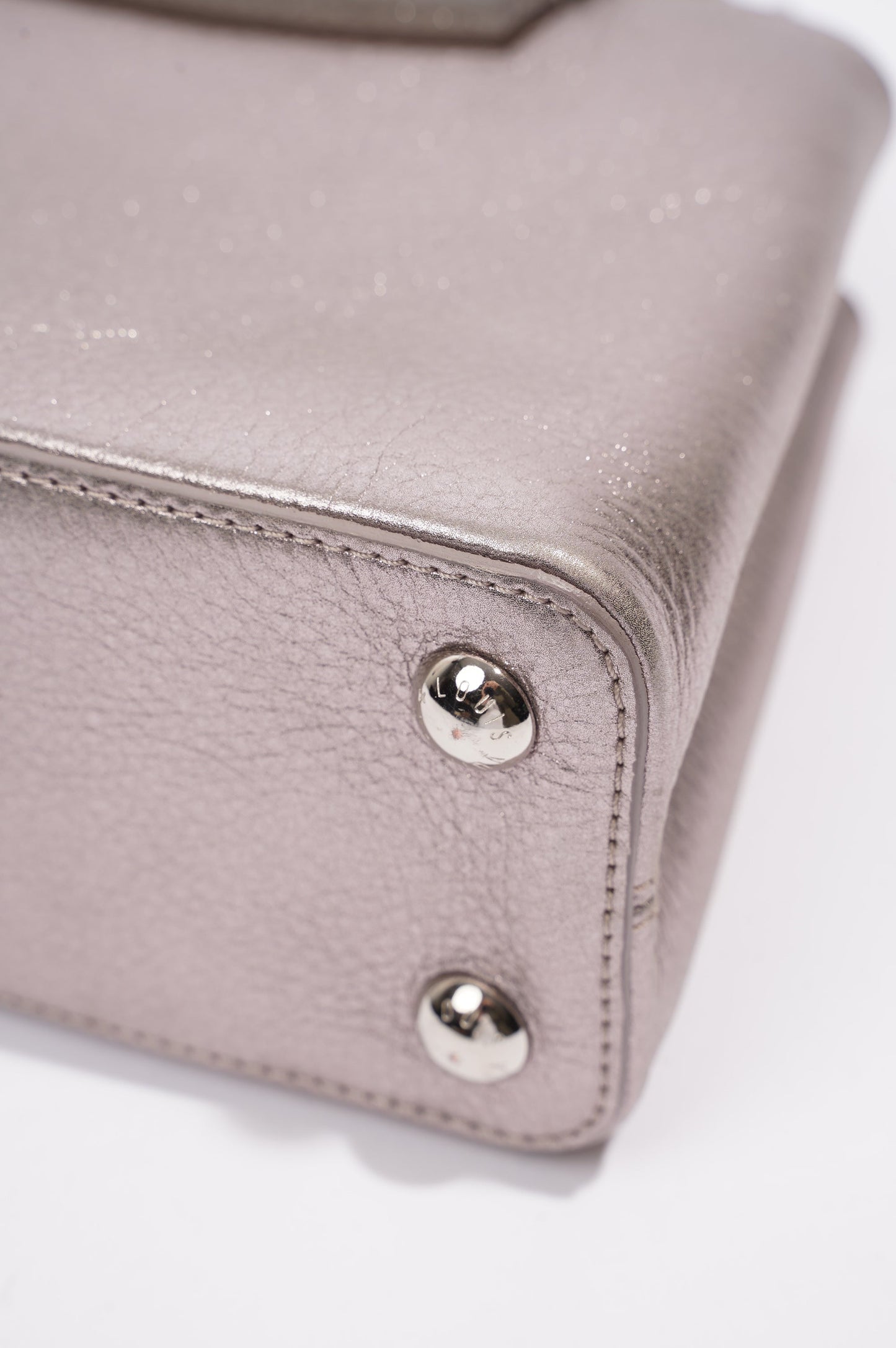 Louis Vuitton Cappucines Metallic Taurillon Leather BB