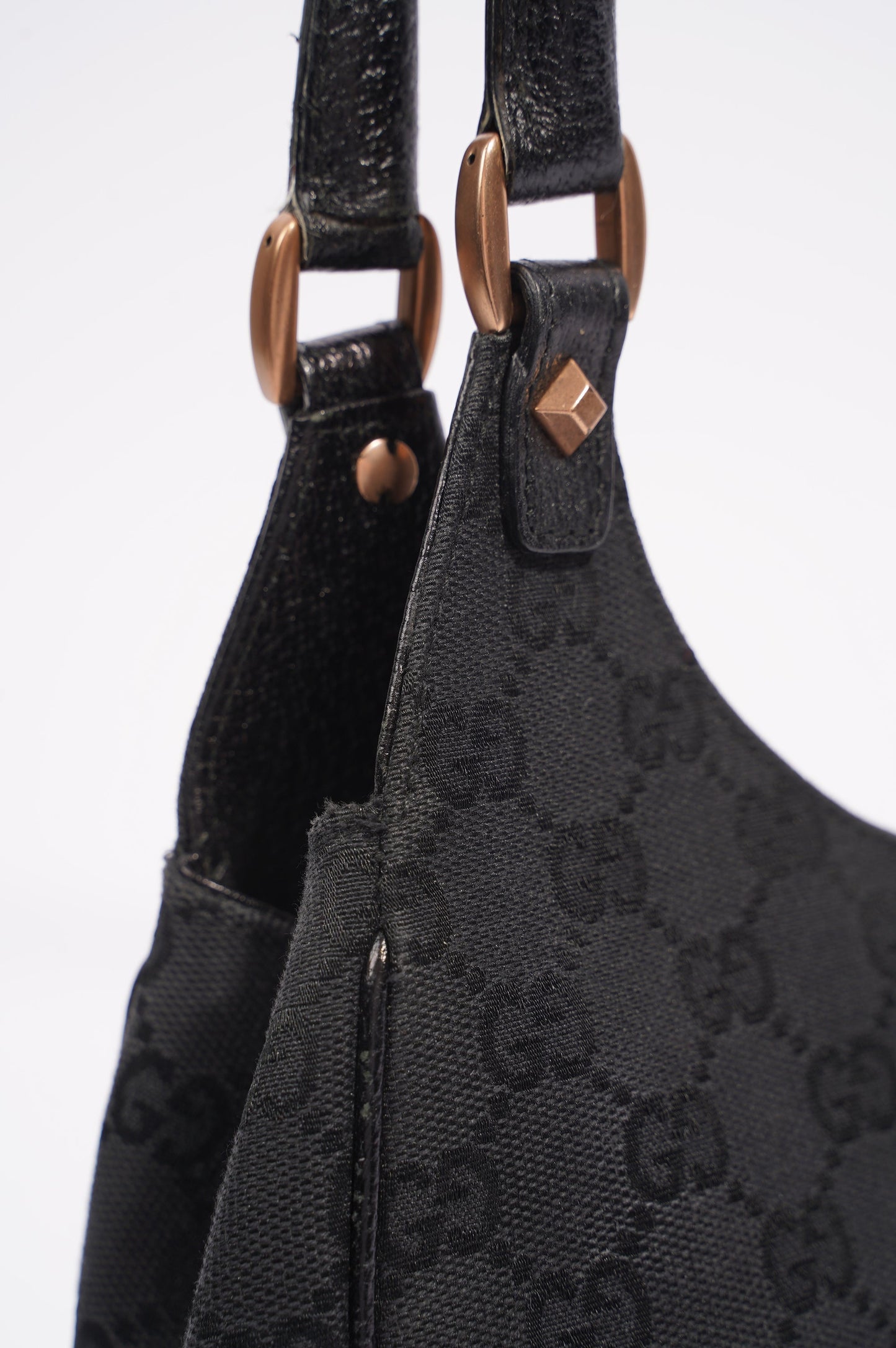 Gucci Womens Vintage Jackie Black