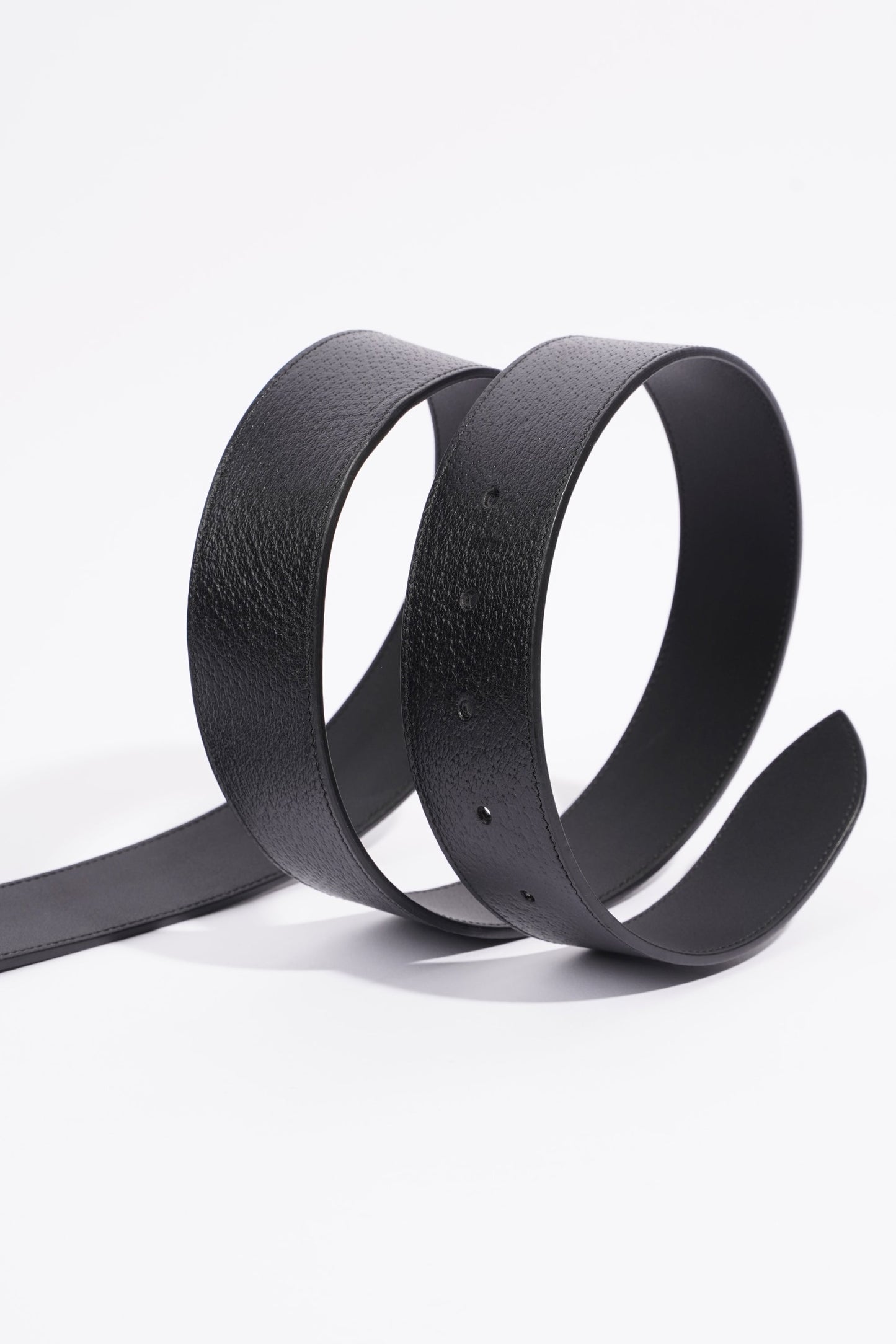 Gucci Womens Marmont Belt Black Leather 110cm - 44"