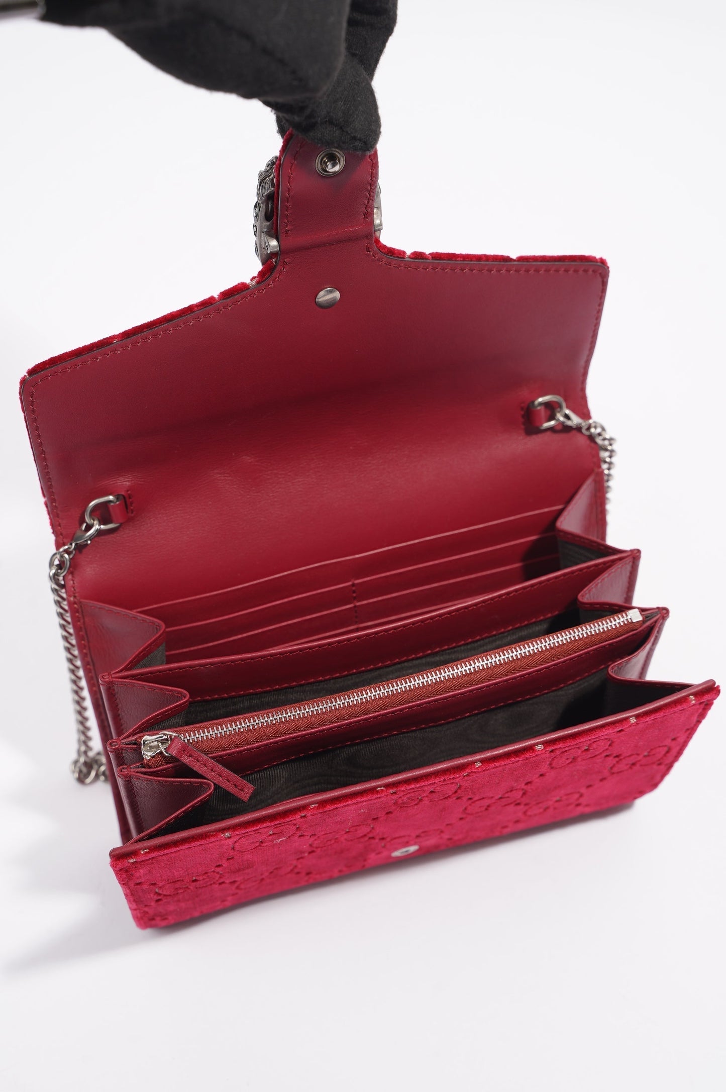 Gucci Dionysus Bag Red Velvet Mini