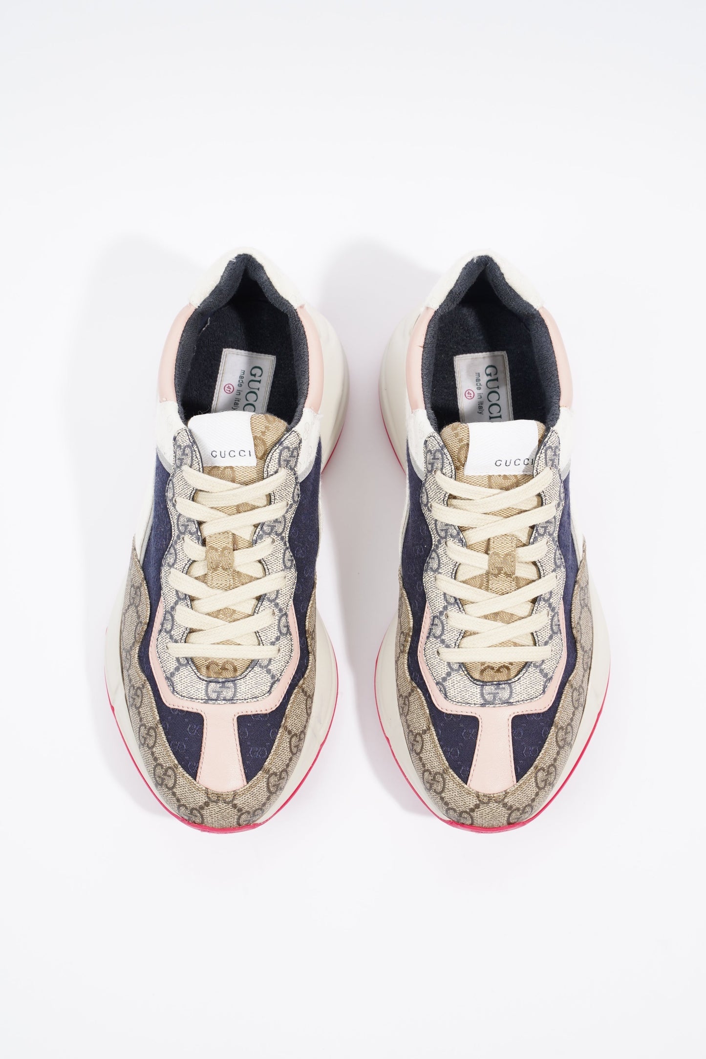 Gucci Rhyton Supreme / Blue / Pink EU 41 / UK 8