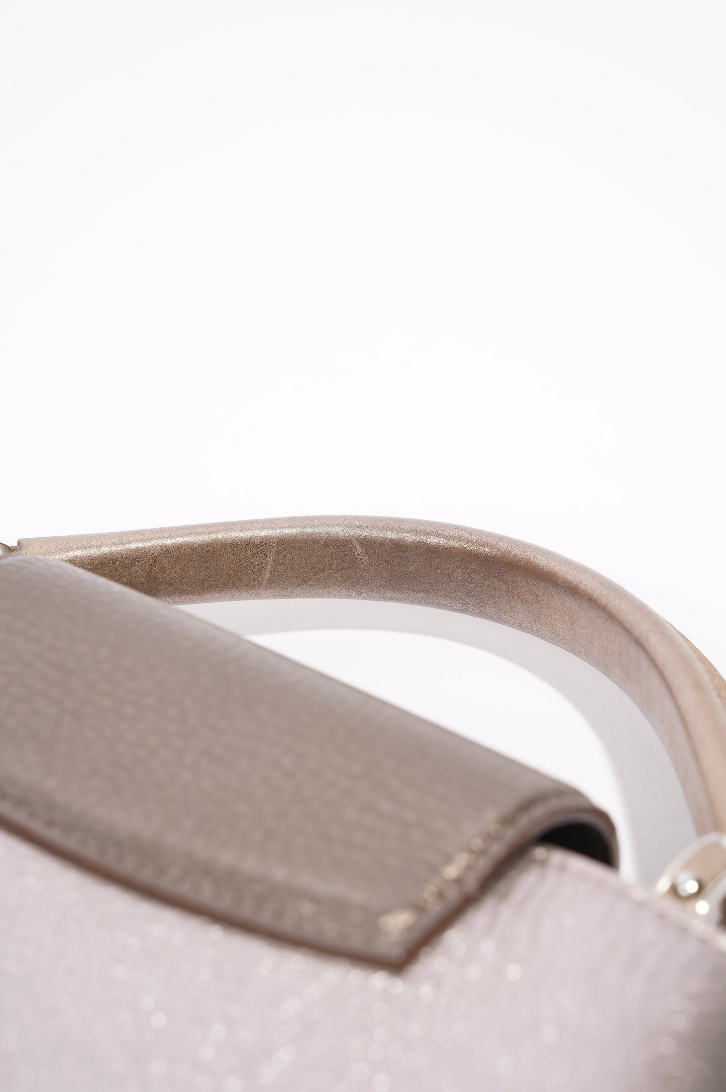 Louis Vuitton Cappucines Metallic Taurillon Leather BB