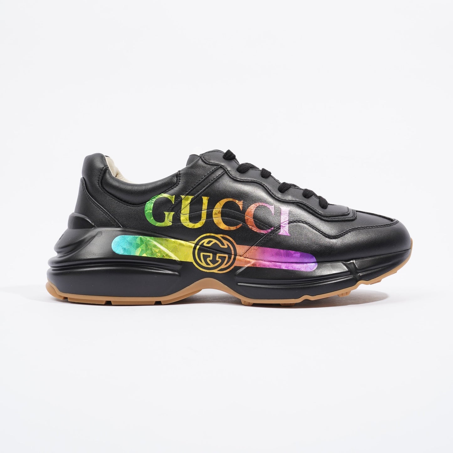 Gucci Rhyton Iridescent Black / Multicolour EU 42.5 / UK 8.5