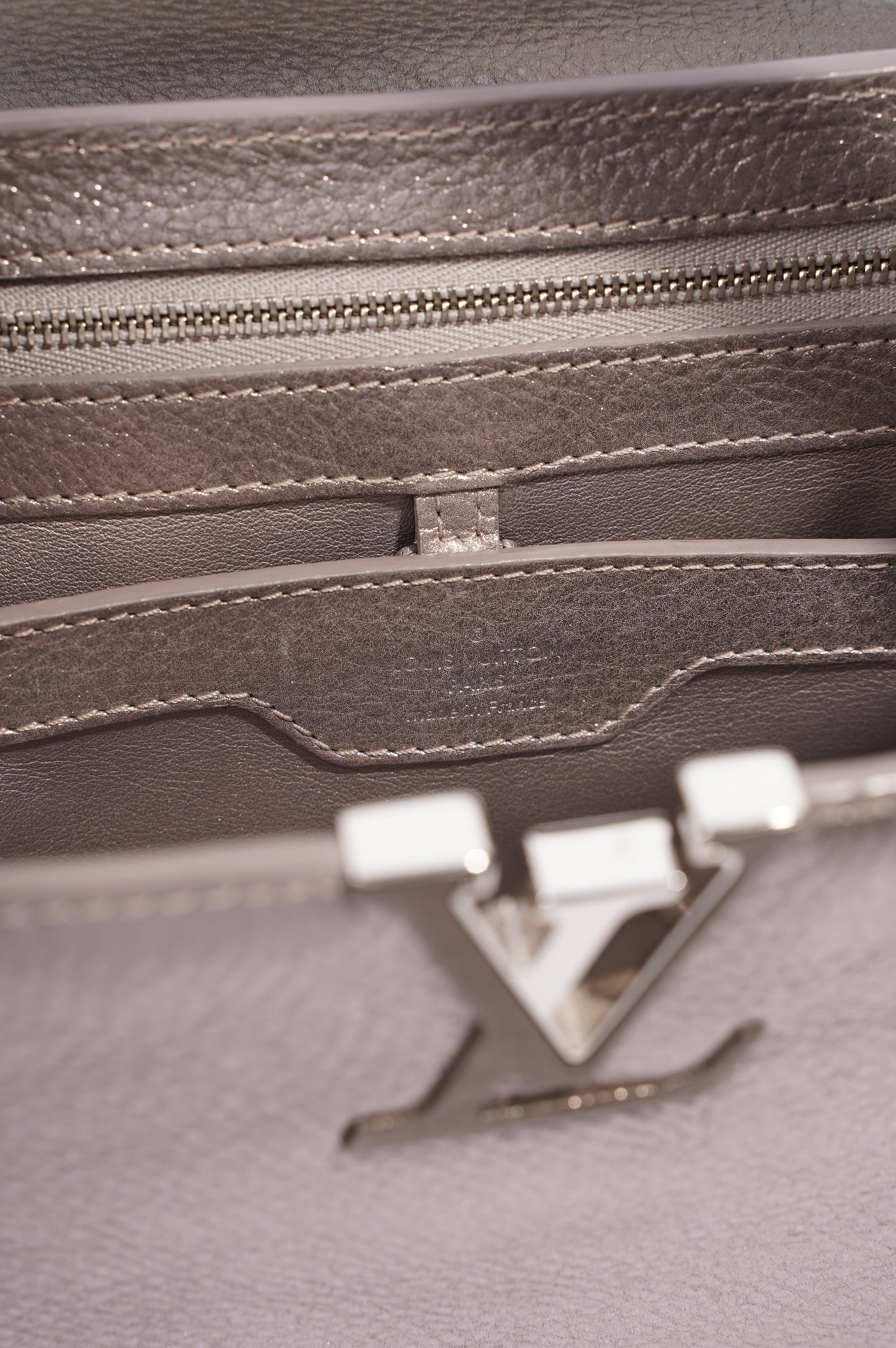Louis Vuitton Cappucines Metallic Taurillon Leather BB