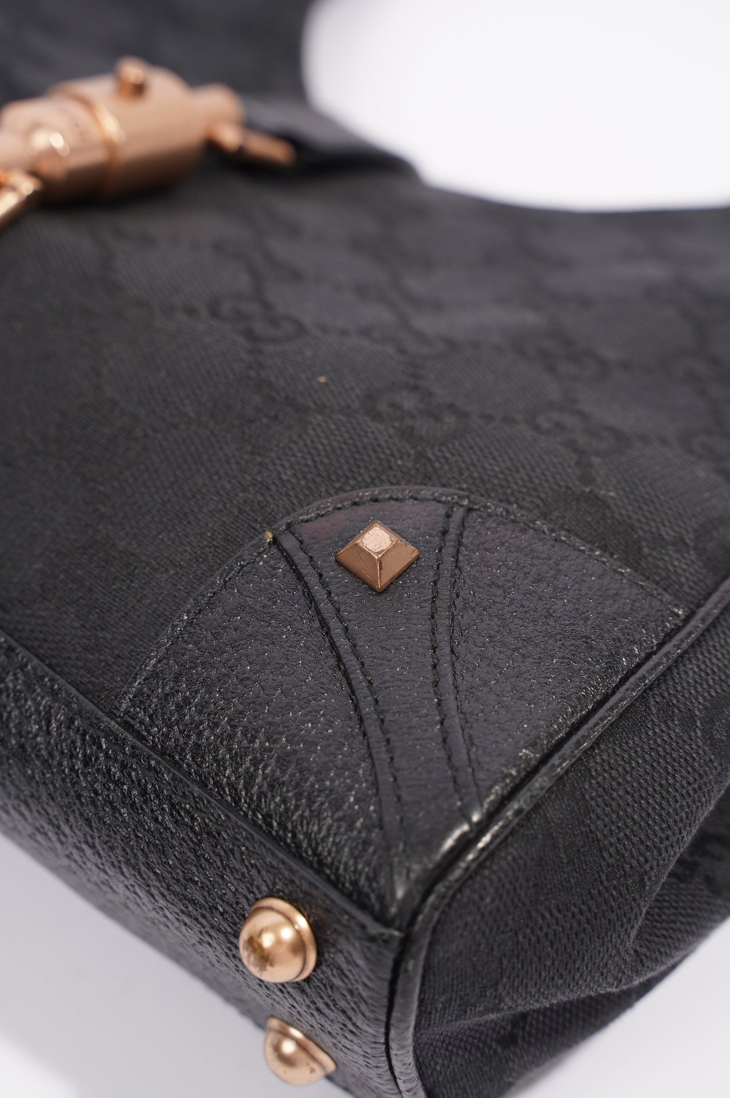 Gucci Womens Vintage Jackie Black