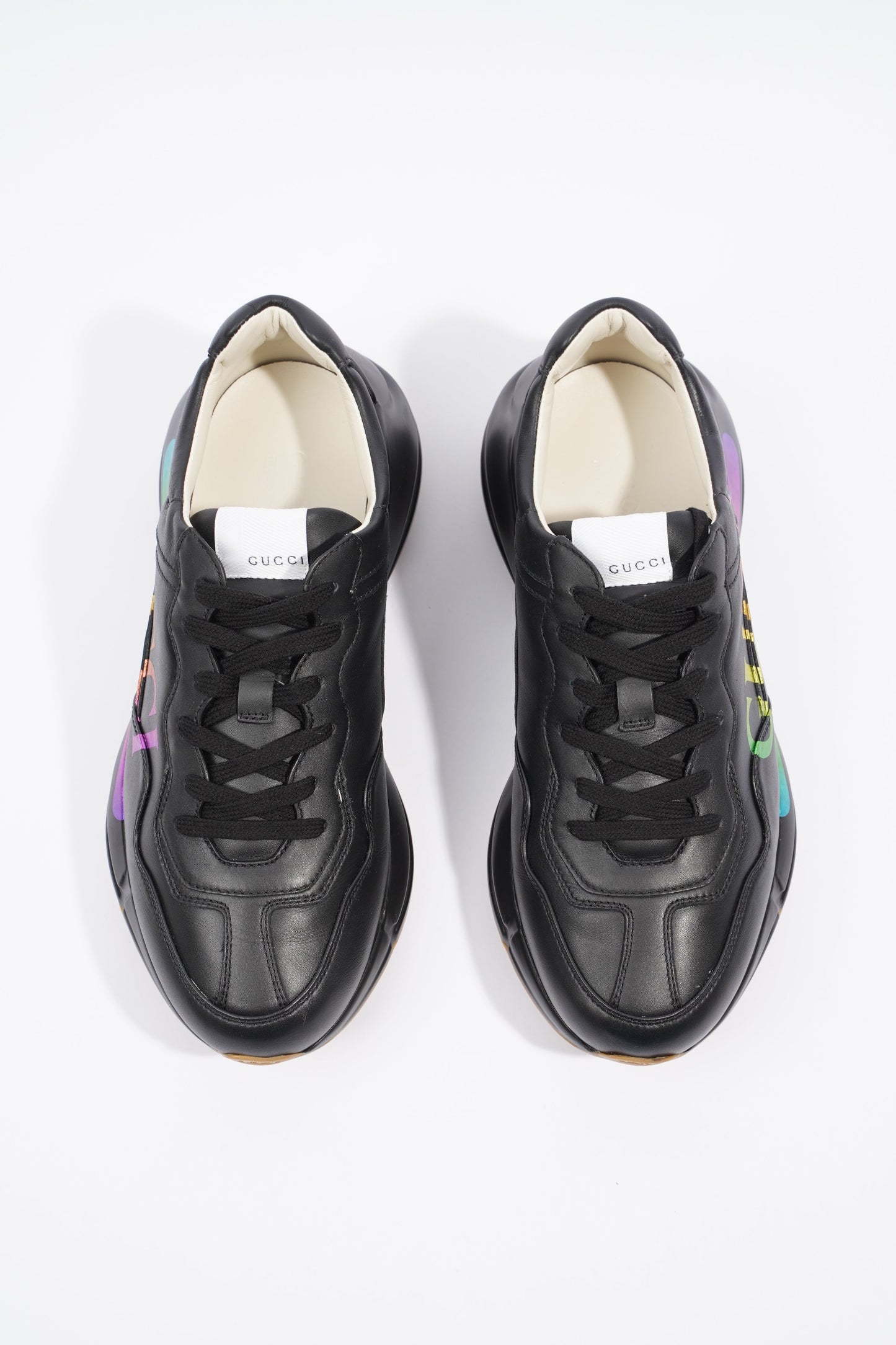Gucci Rhyton Iridescent Black / Multicolour EU 42.5 / UK 8.5