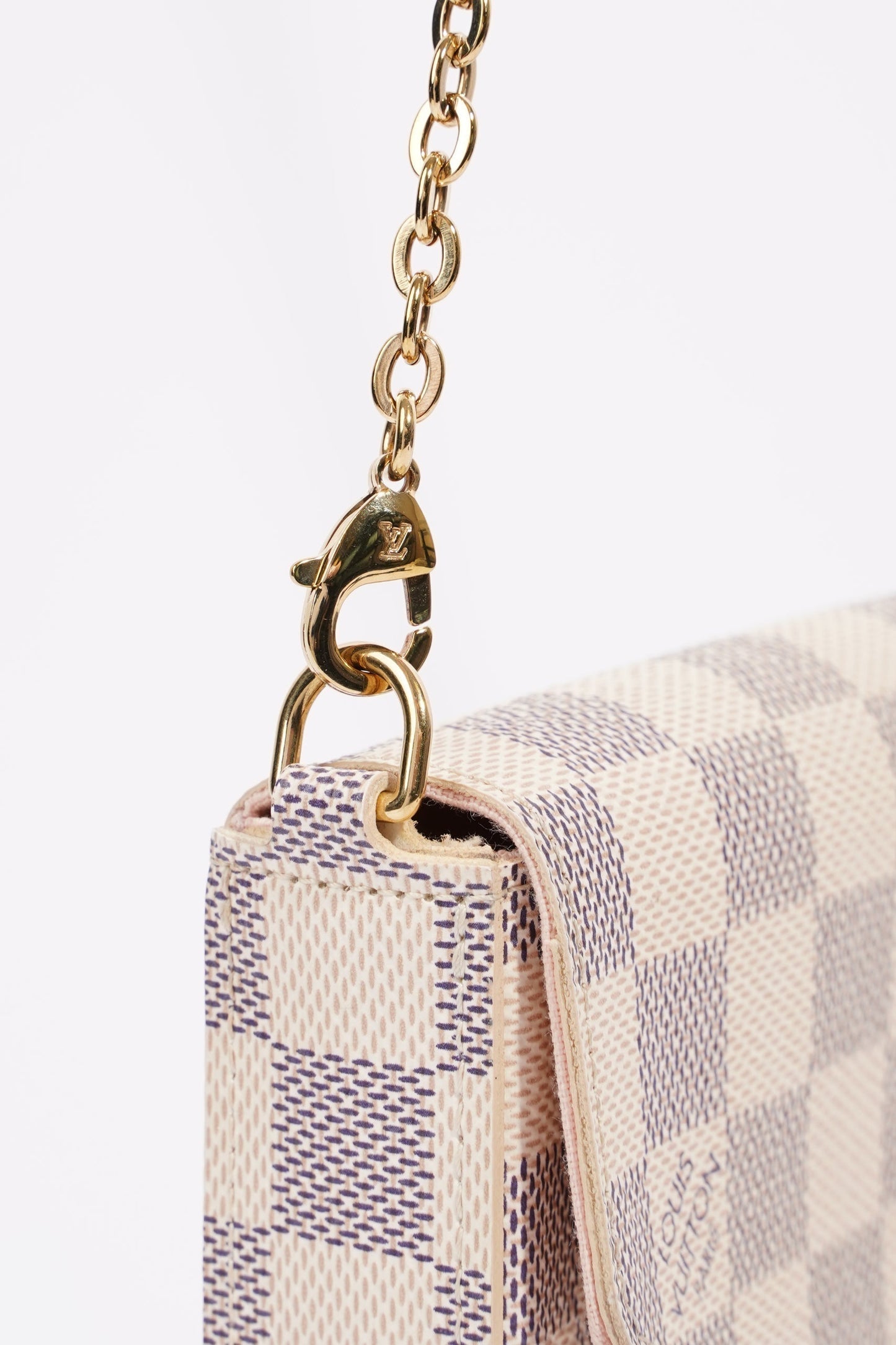 Louis Vuitton Felicie Pochette Damier Azur Canvas