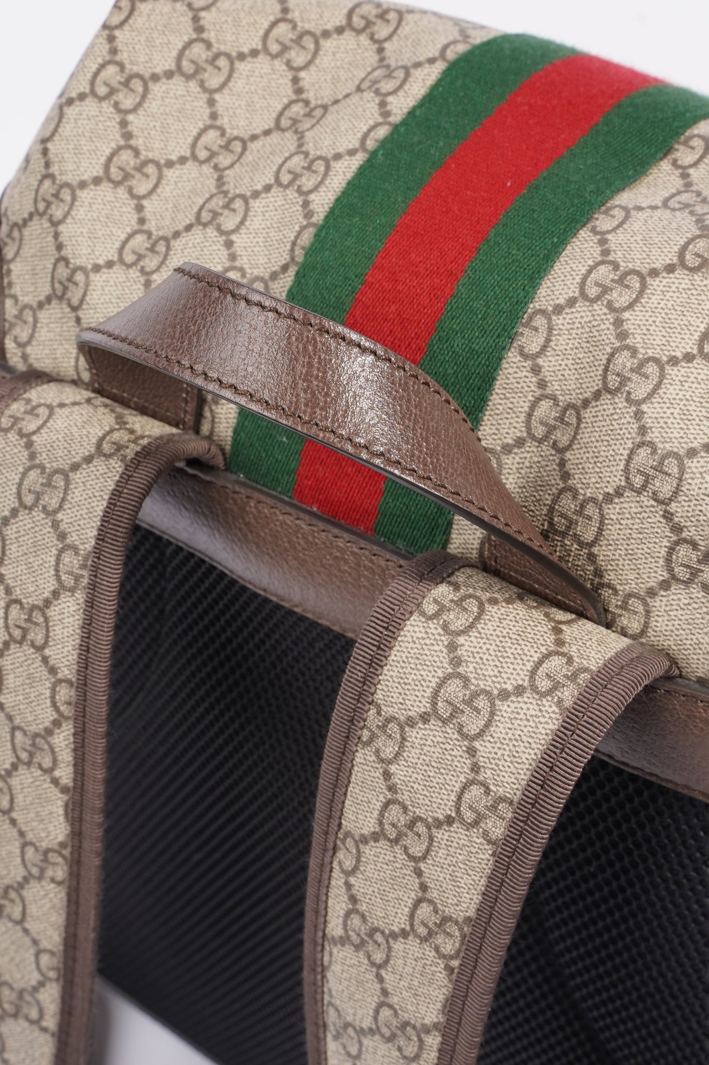 Gucci Ophidia Backpack Supreme Canvas