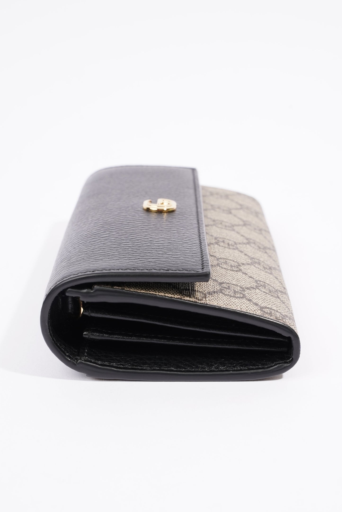 Gucci GG Marmont Chain Wallet Monogram Leather / Canvas