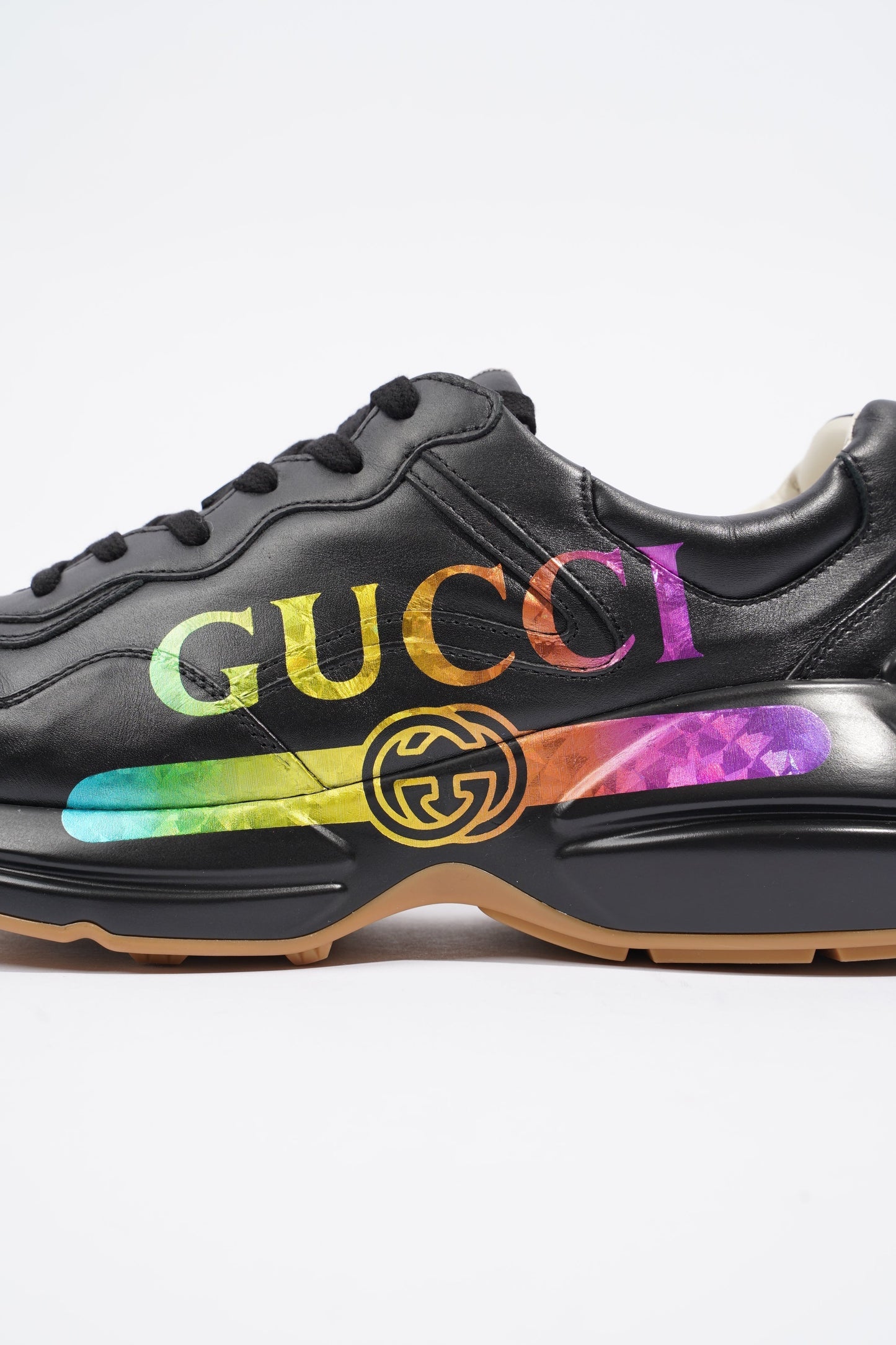 Gucci Rhyton Iridescent Black / Multicolour EU 42.5 / UK 8.5