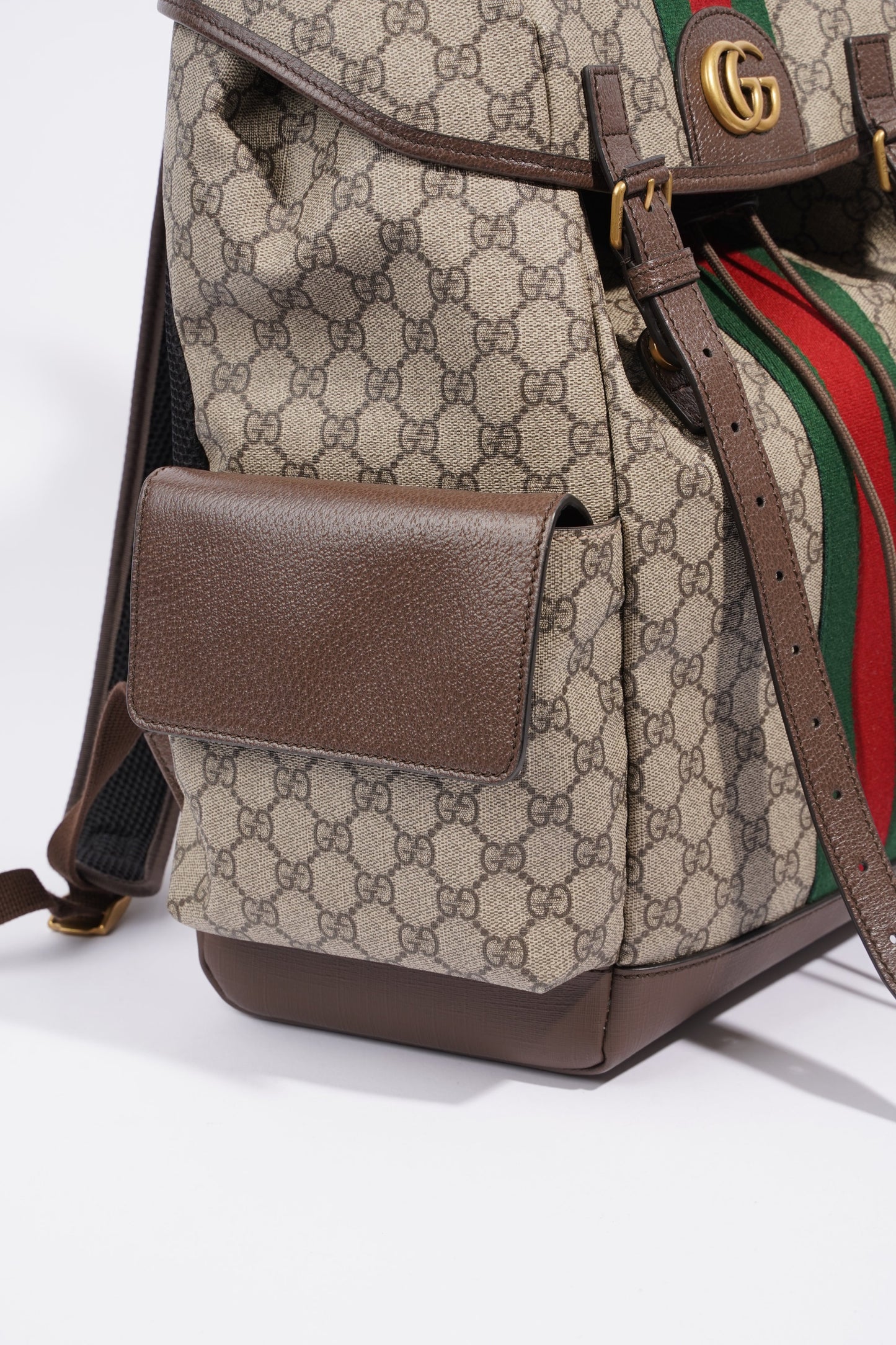Gucci Ophidia Backpack Supreme Canvas