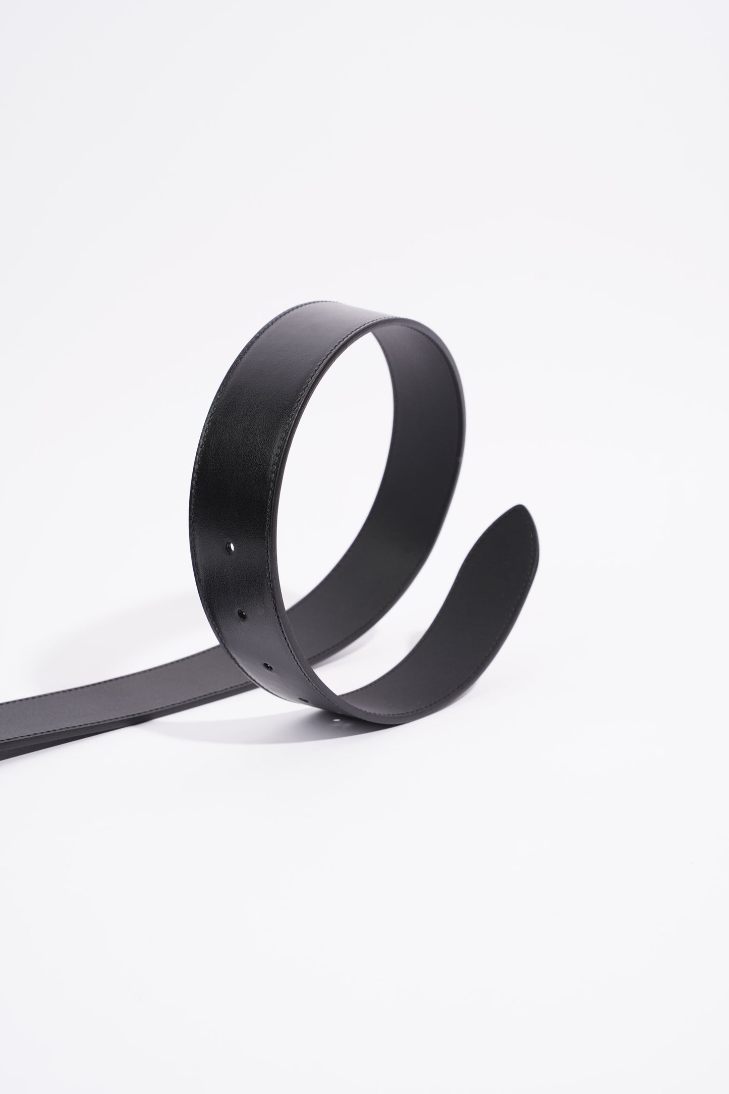 Gucci Womens Marmont Belt Black Leather 75cm - 30"
