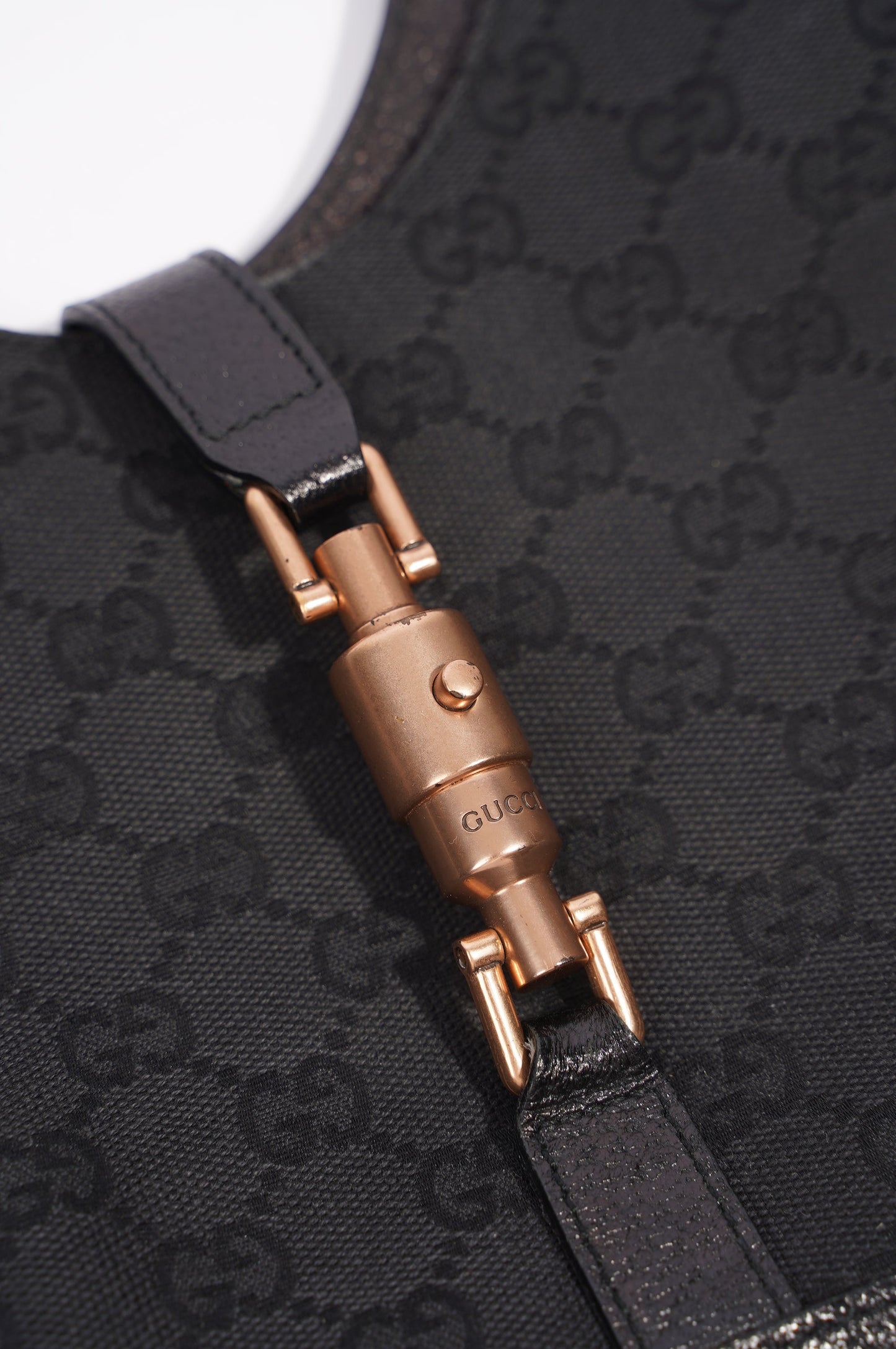 Gucci Womens Vintage Jackie Black
