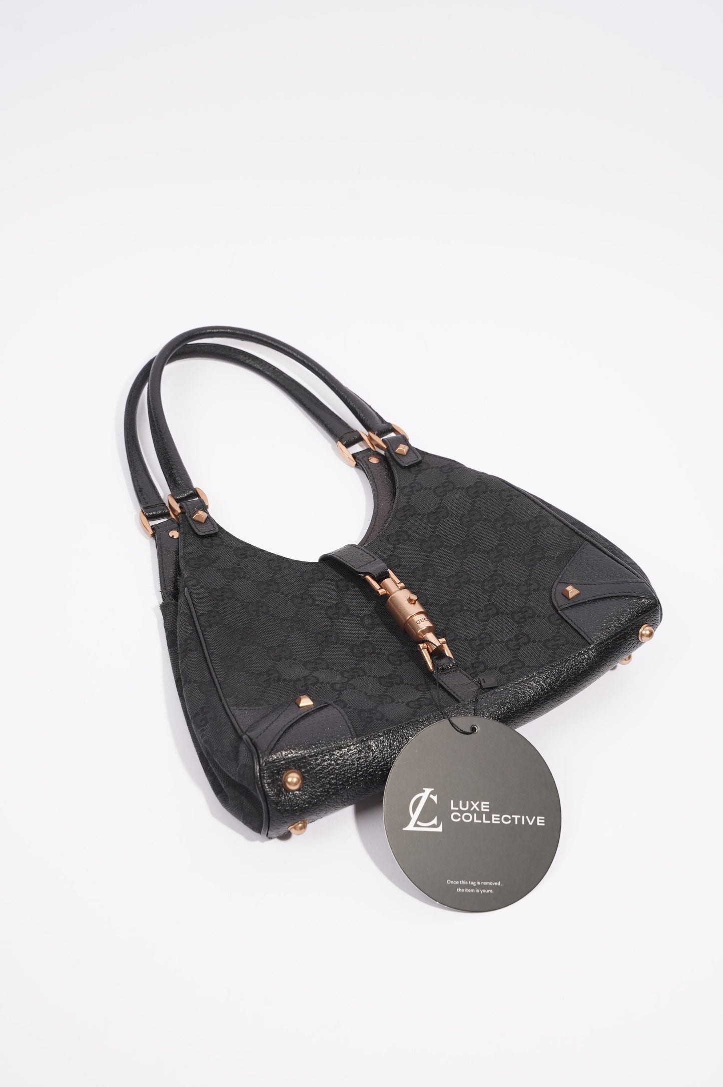 Gucci Womens Vintage Jackie Black
