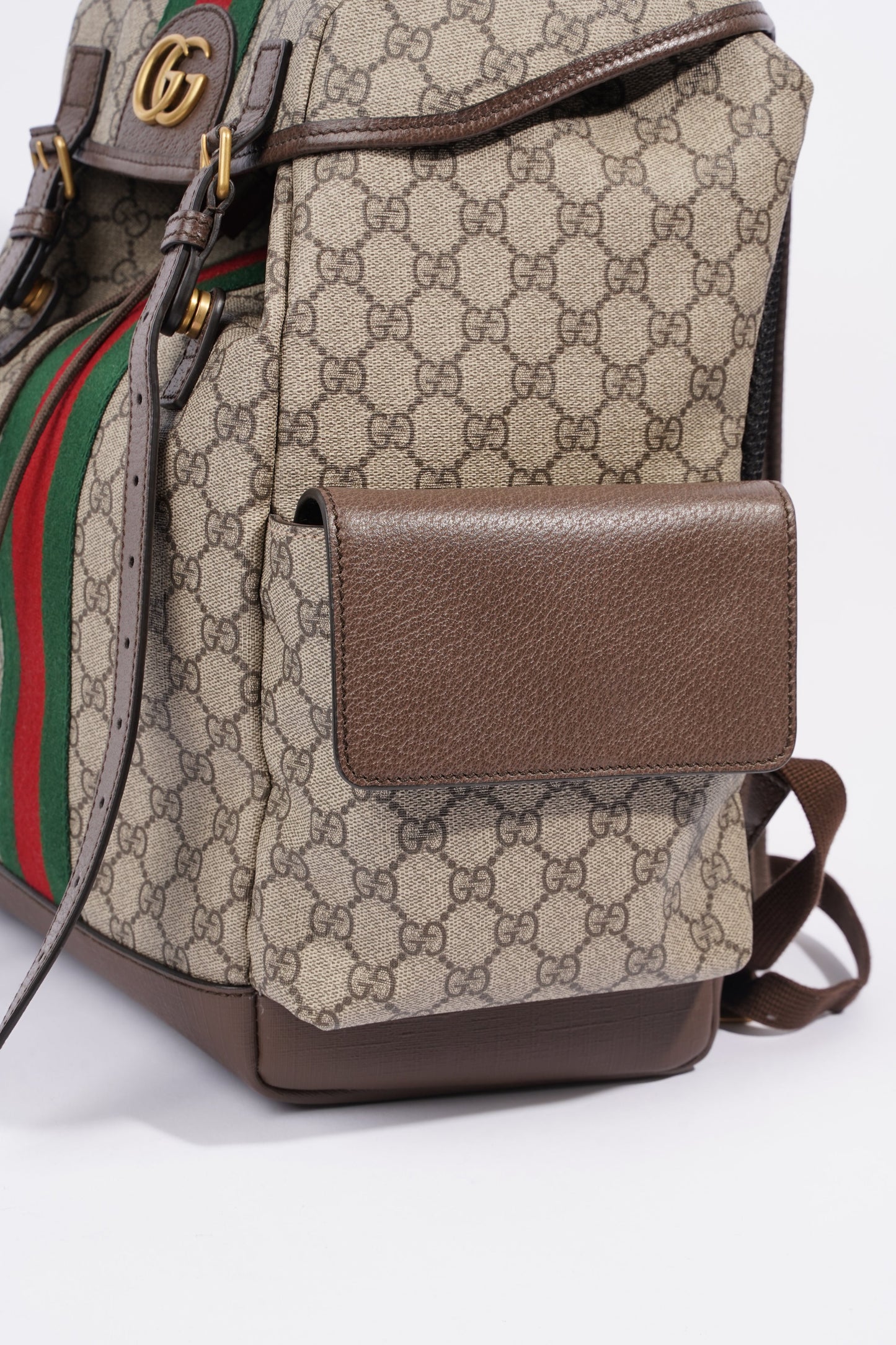 Gucci Ophidia Backpack Supreme Canvas