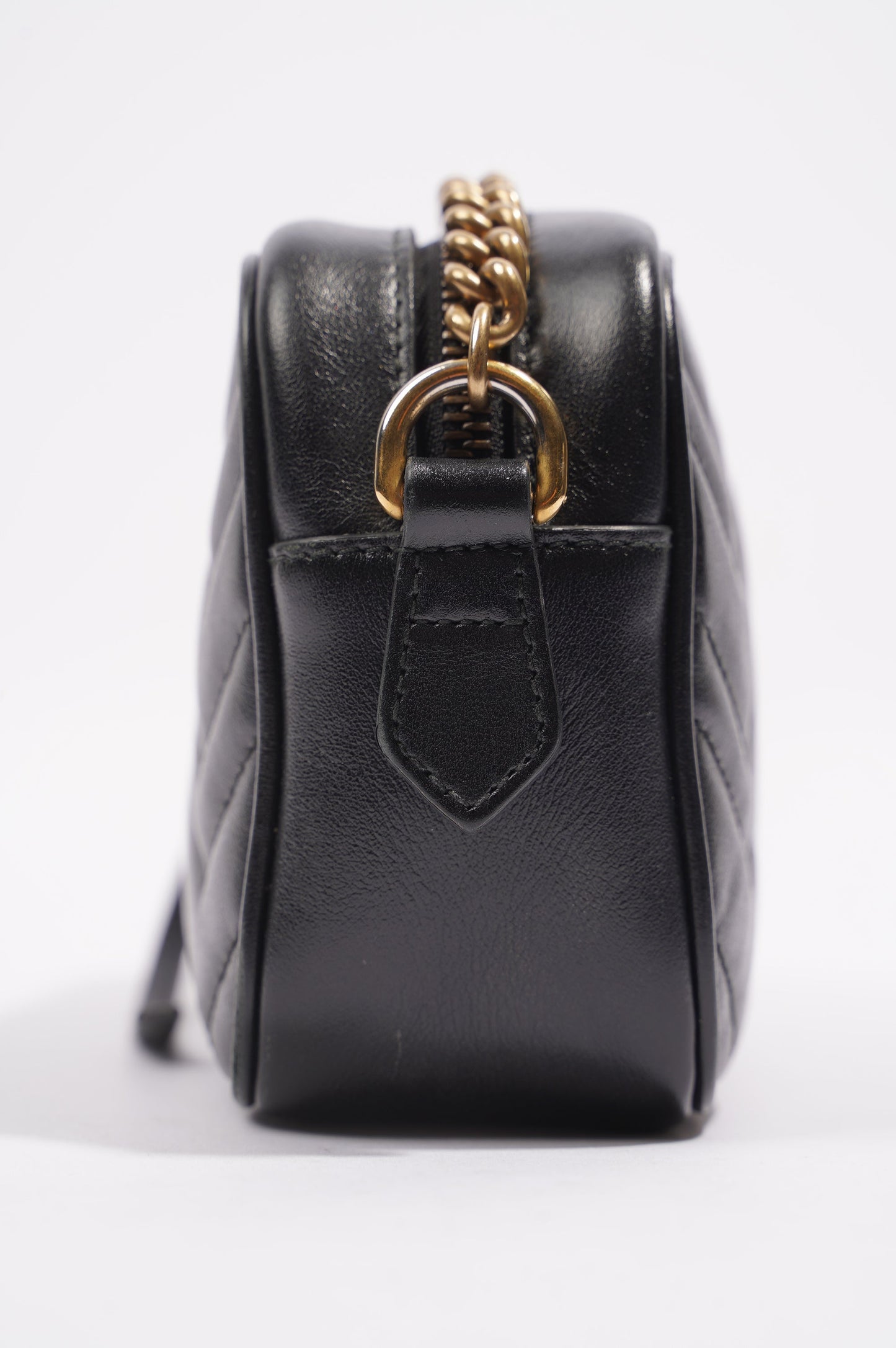 Gucci Womens GG Marmont Black Mini