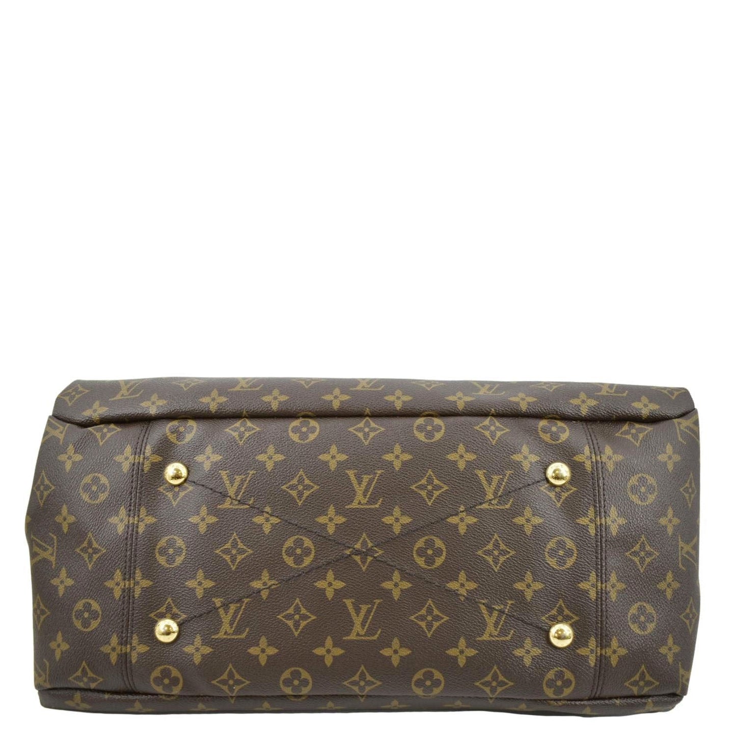 Louis Vuitton  Artsy MM Monogram Canvas Hobo Bag Brown