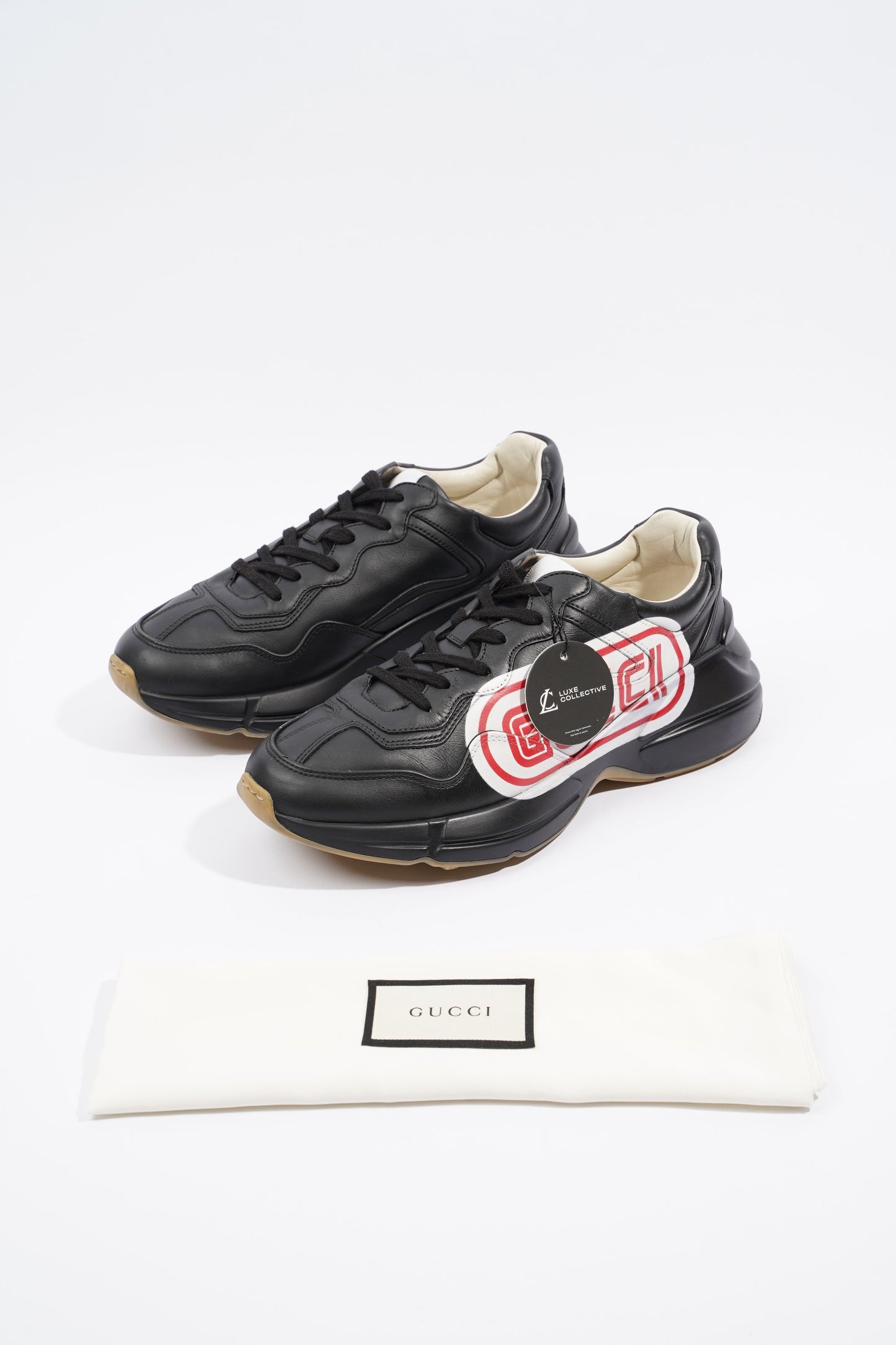 Gucci Rhyton Sega Black / White / Red EU 41 / UK 7