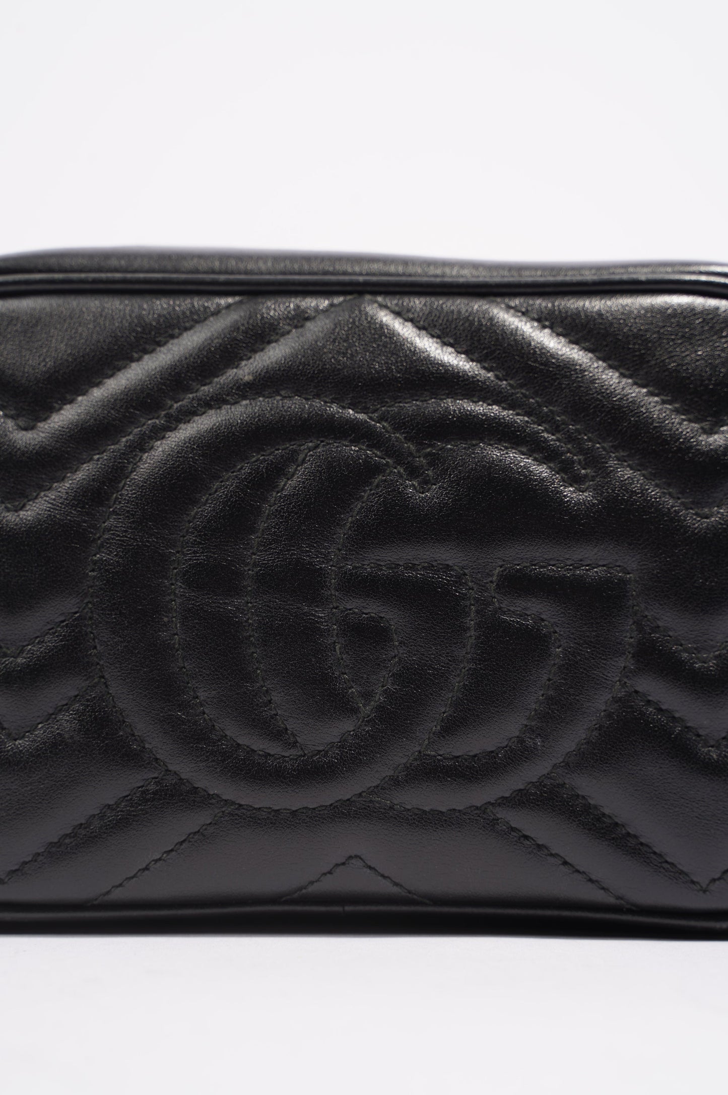 Gucci Womens GG Marmont Black Mini