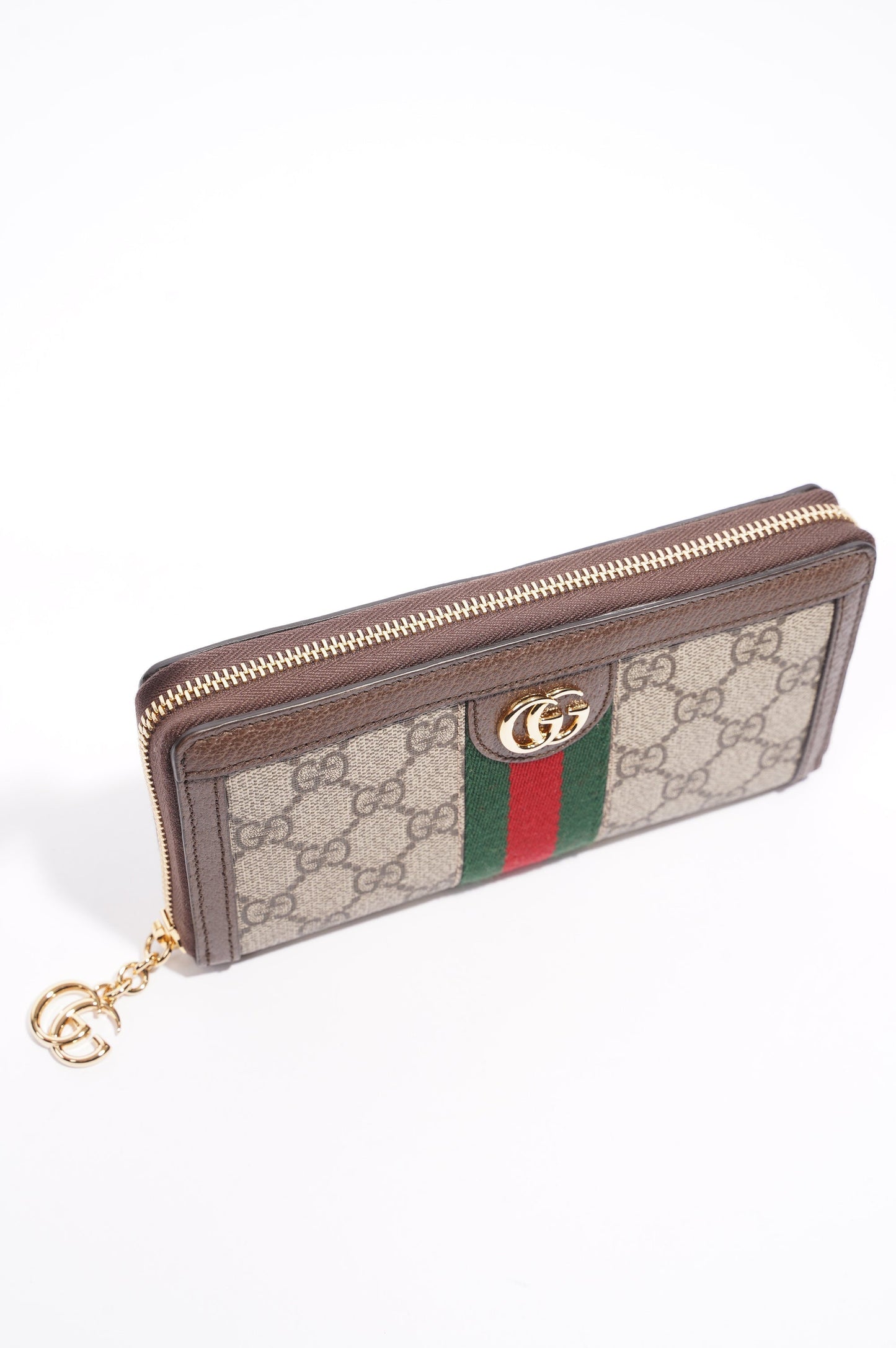 Gucci Ophidia Zip Around Wallet Supreme