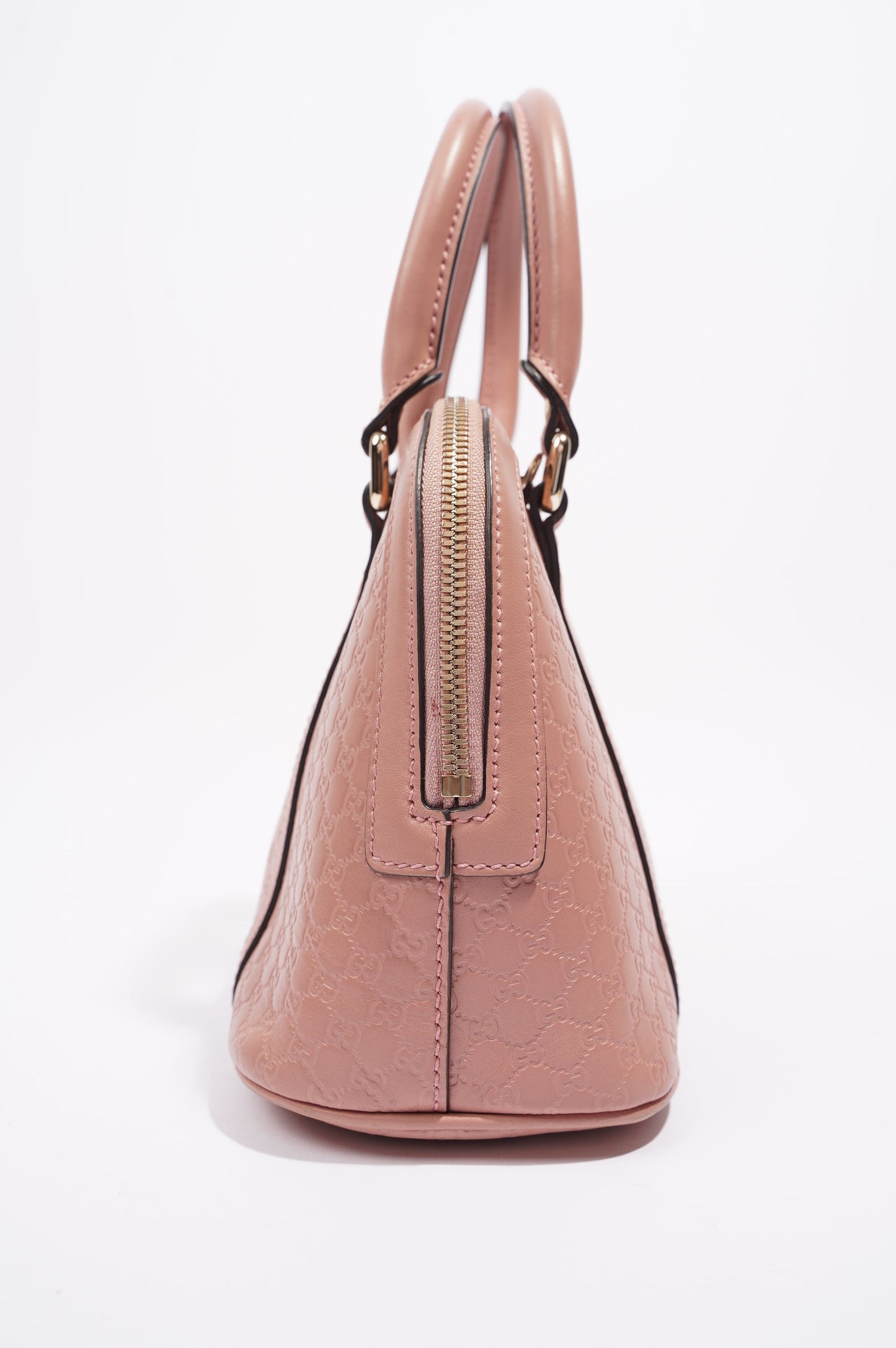 Gucci Dome Bag Pink Guccissima Mini