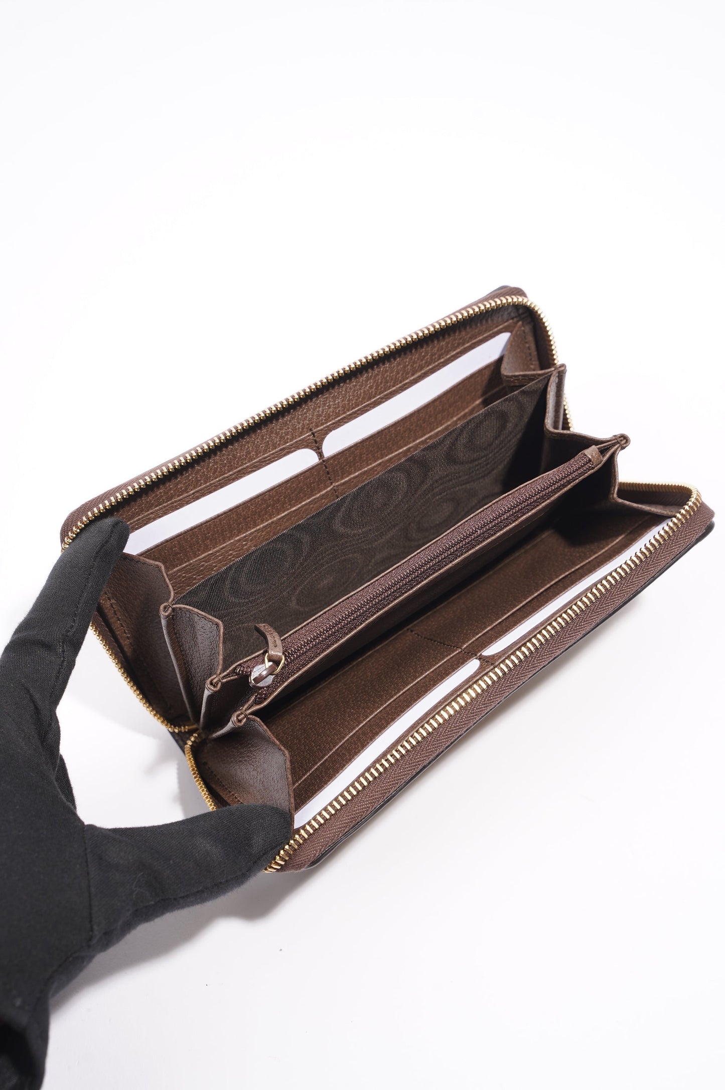 Gucci Ophidia Zip Around Wallet Supreme
