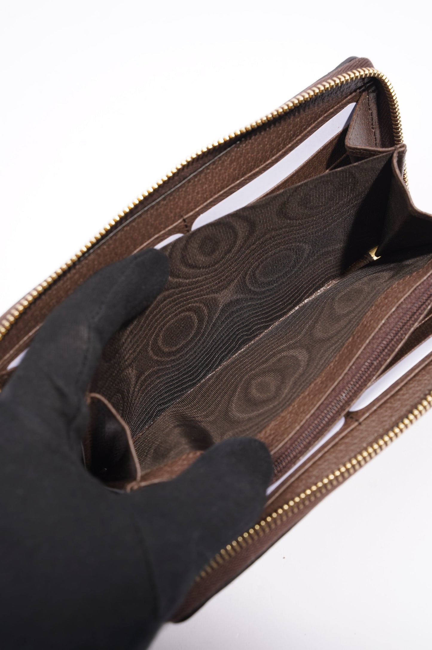 Gucci Ophidia Zip Around Wallet Supreme