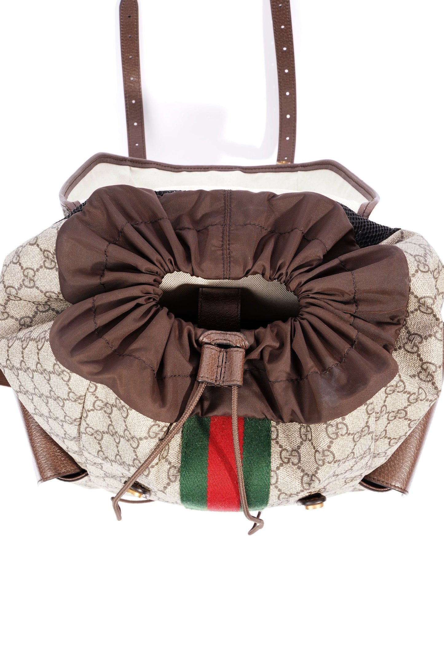 Gucci Ophidia Backpack Supreme Canvas