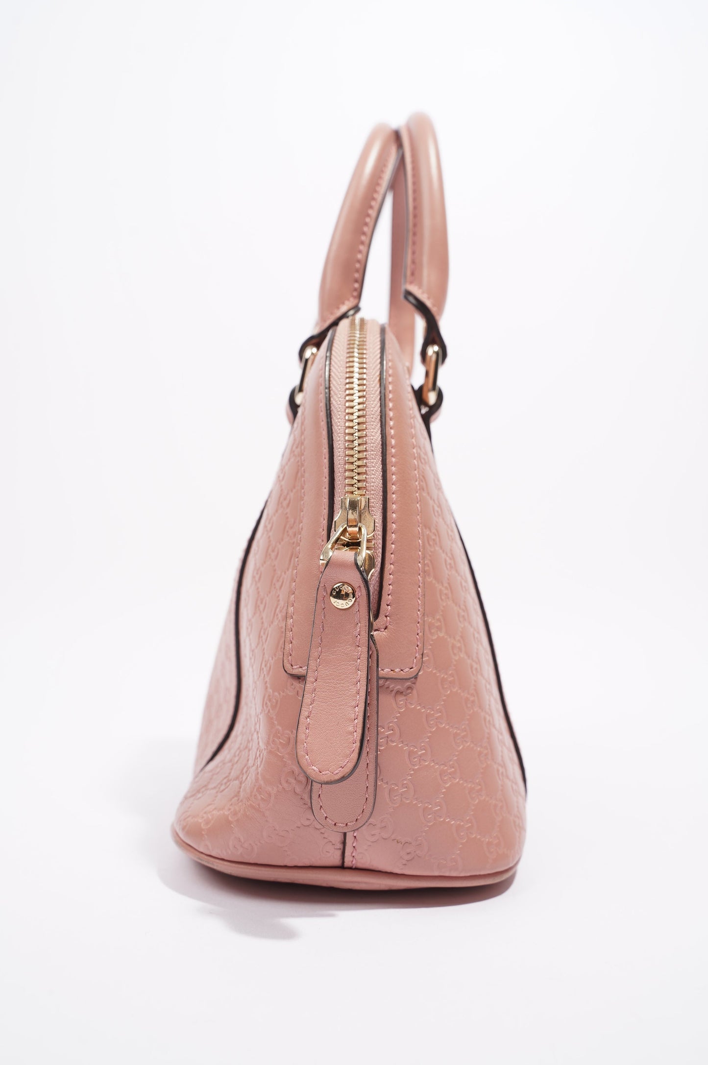 Gucci Dome Bag Pink Guccissima Mini