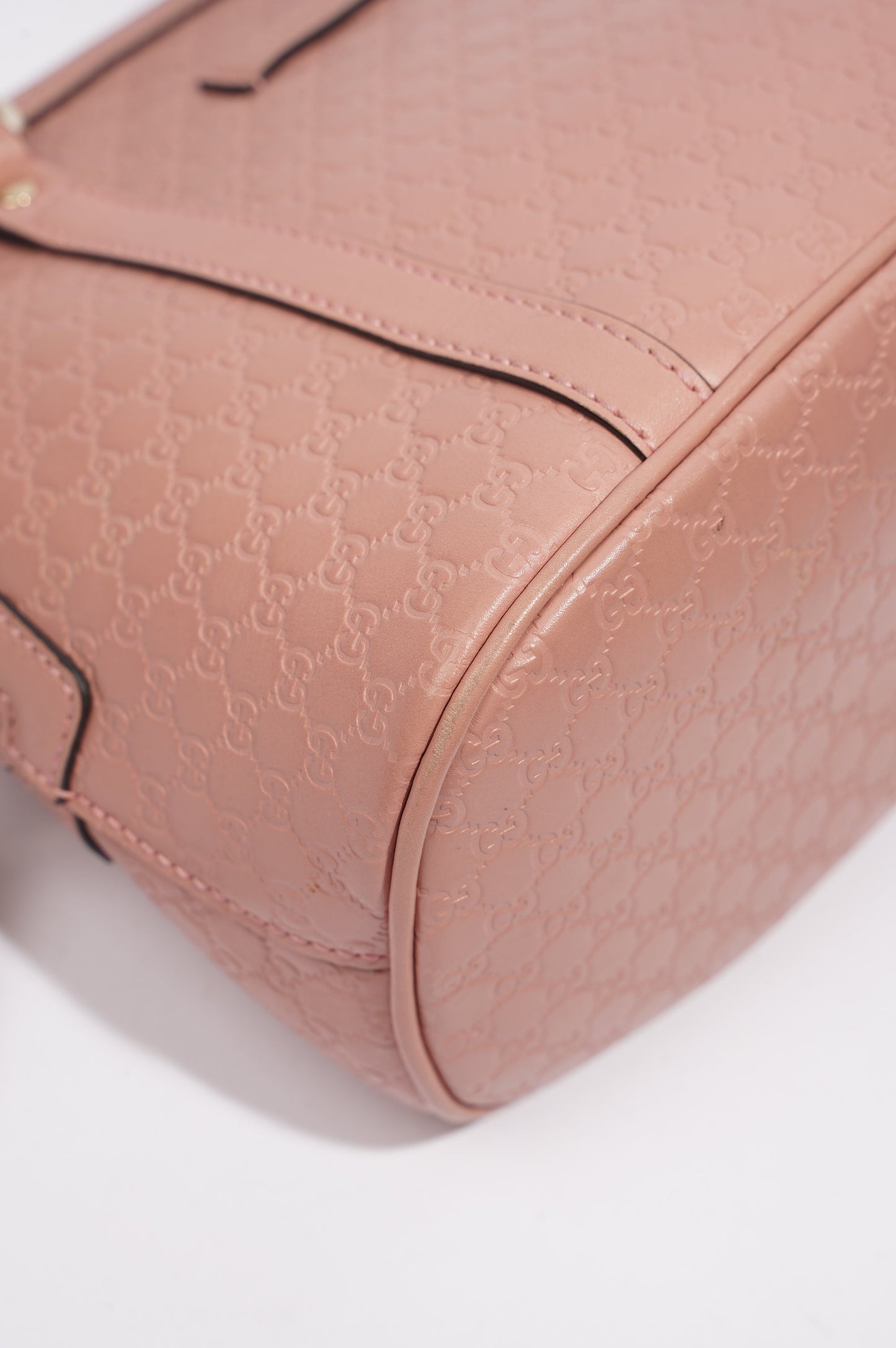 Gucci Dome Bag Pink Guccissima Mini
