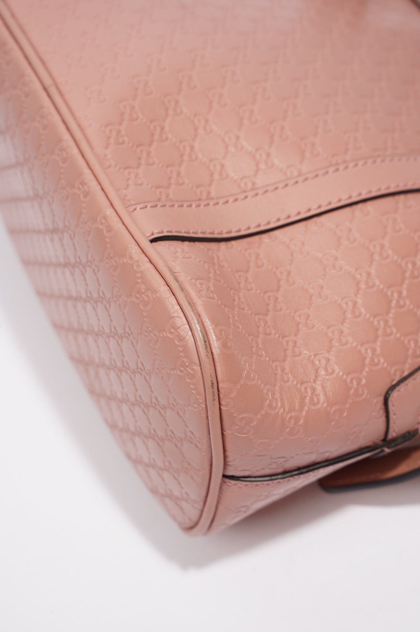 Gucci Dome Bag Pink Guccissima Mini