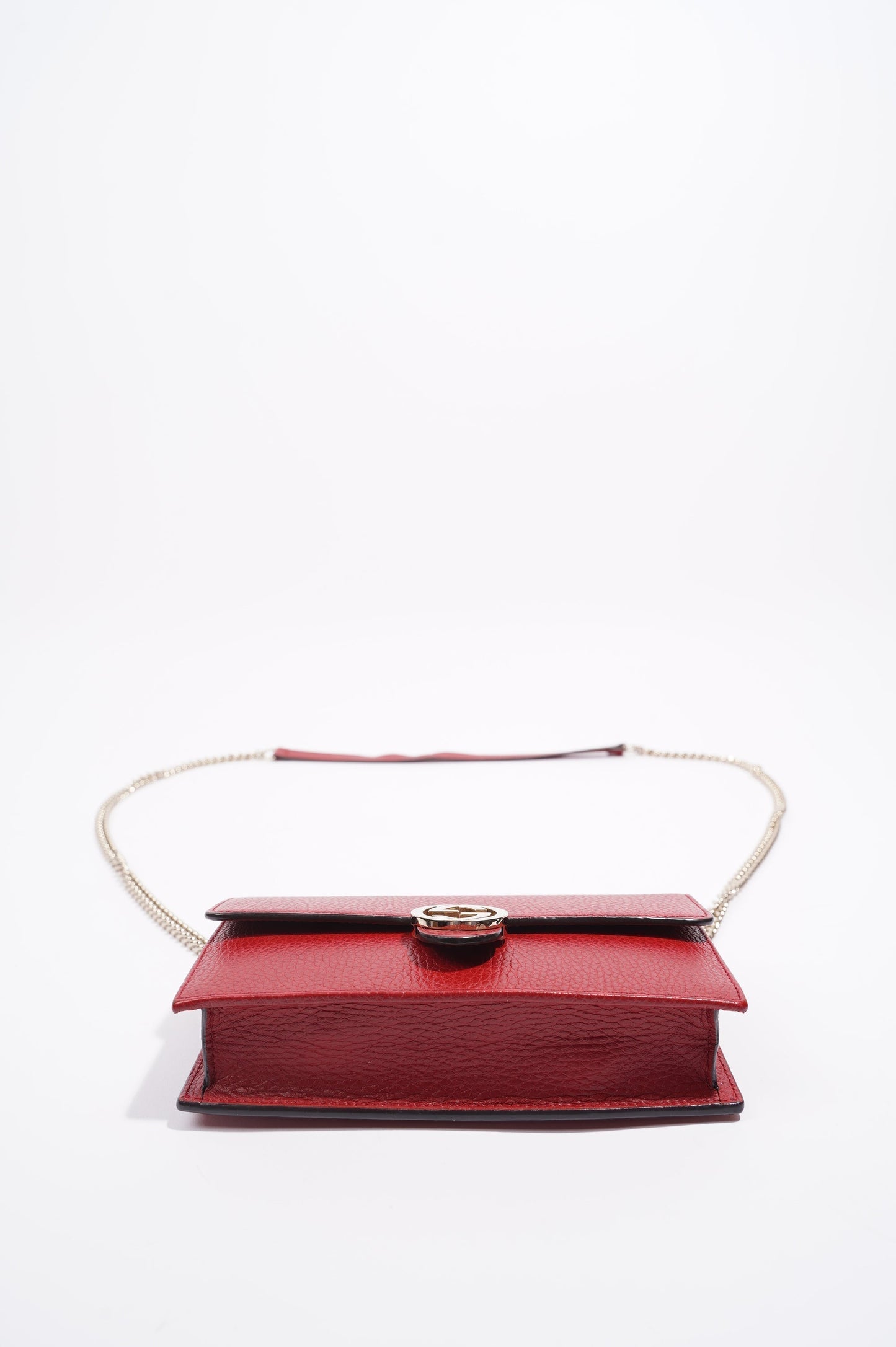 Gucci Womens Interlocking WOC Red