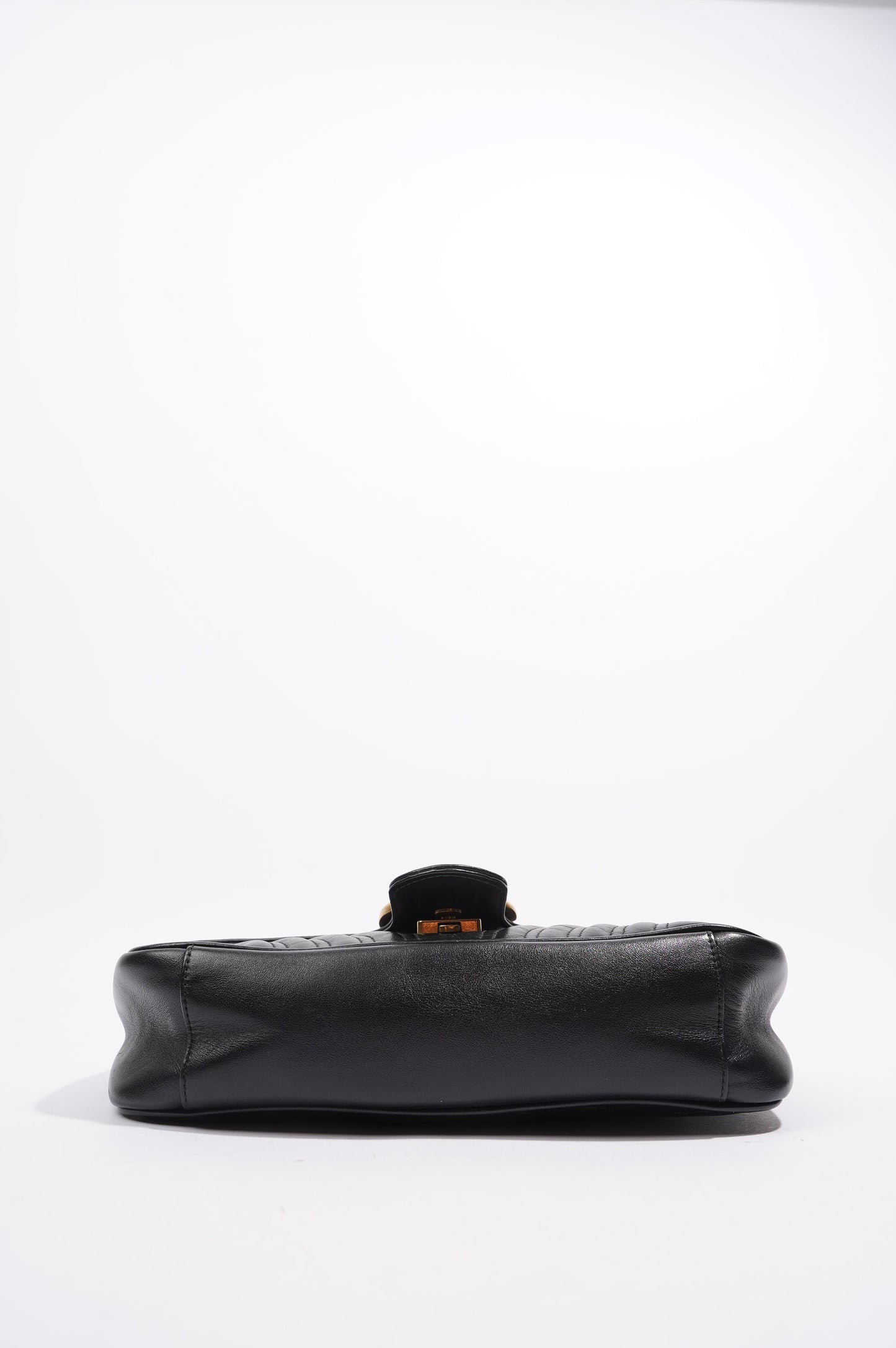 Gucci GG Marmont Flap Black Leather Small