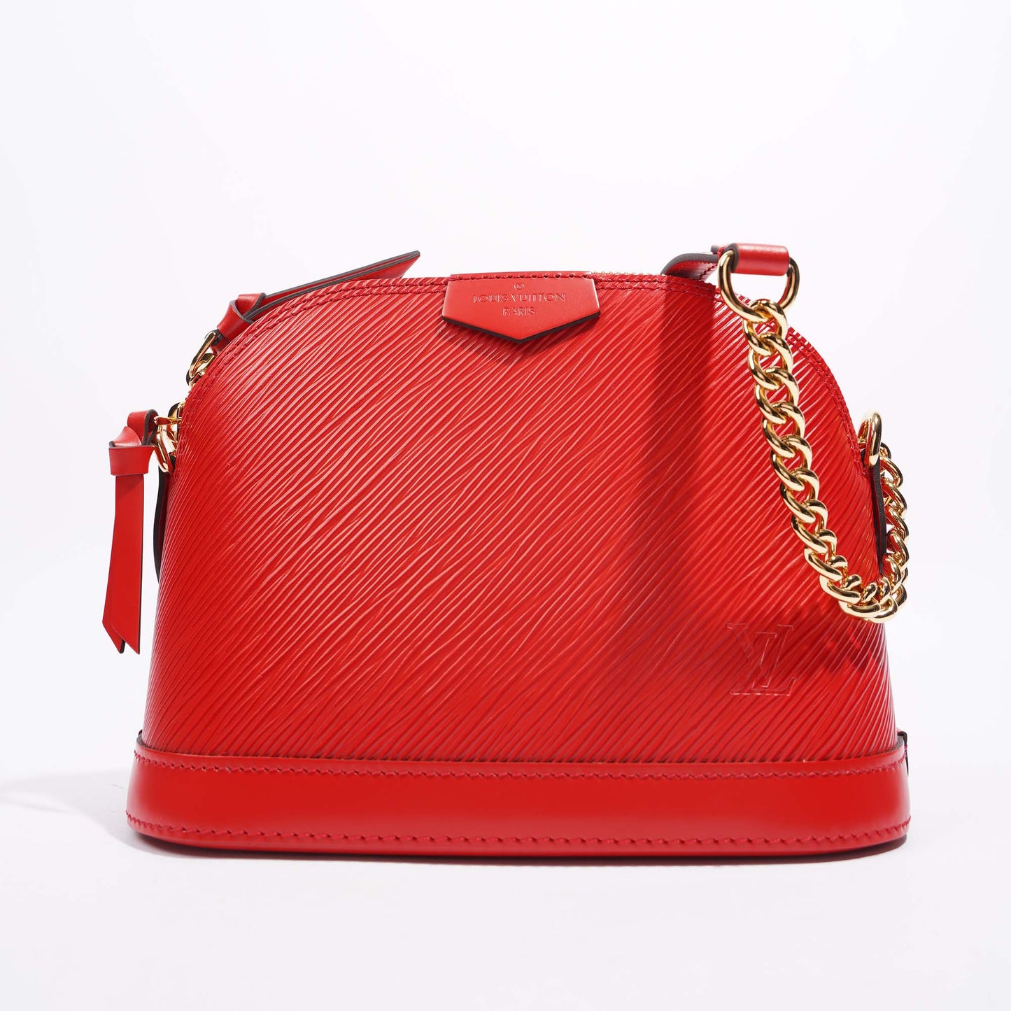 Louis Vuitton Alma Mini Bag Red Epi Leather