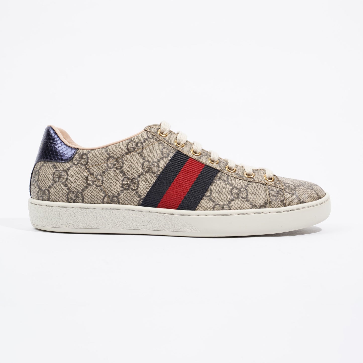 Gucci Ace Supreme / Navy / Red EU 37.5 / UK 4.5