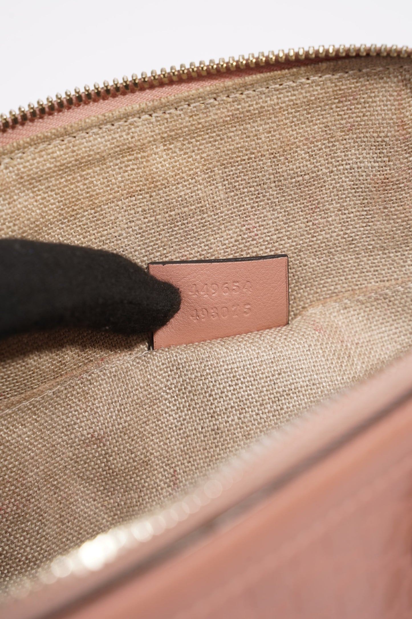 Gucci Dome Bag Pink Guccissima Mini