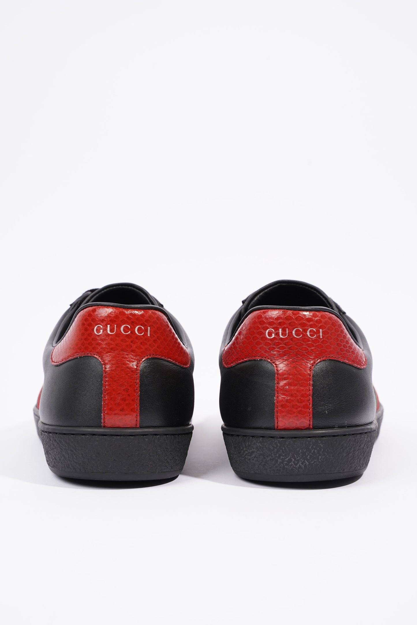 Gucci Mens Ace Black / Green / Red EU 42 / UK 8