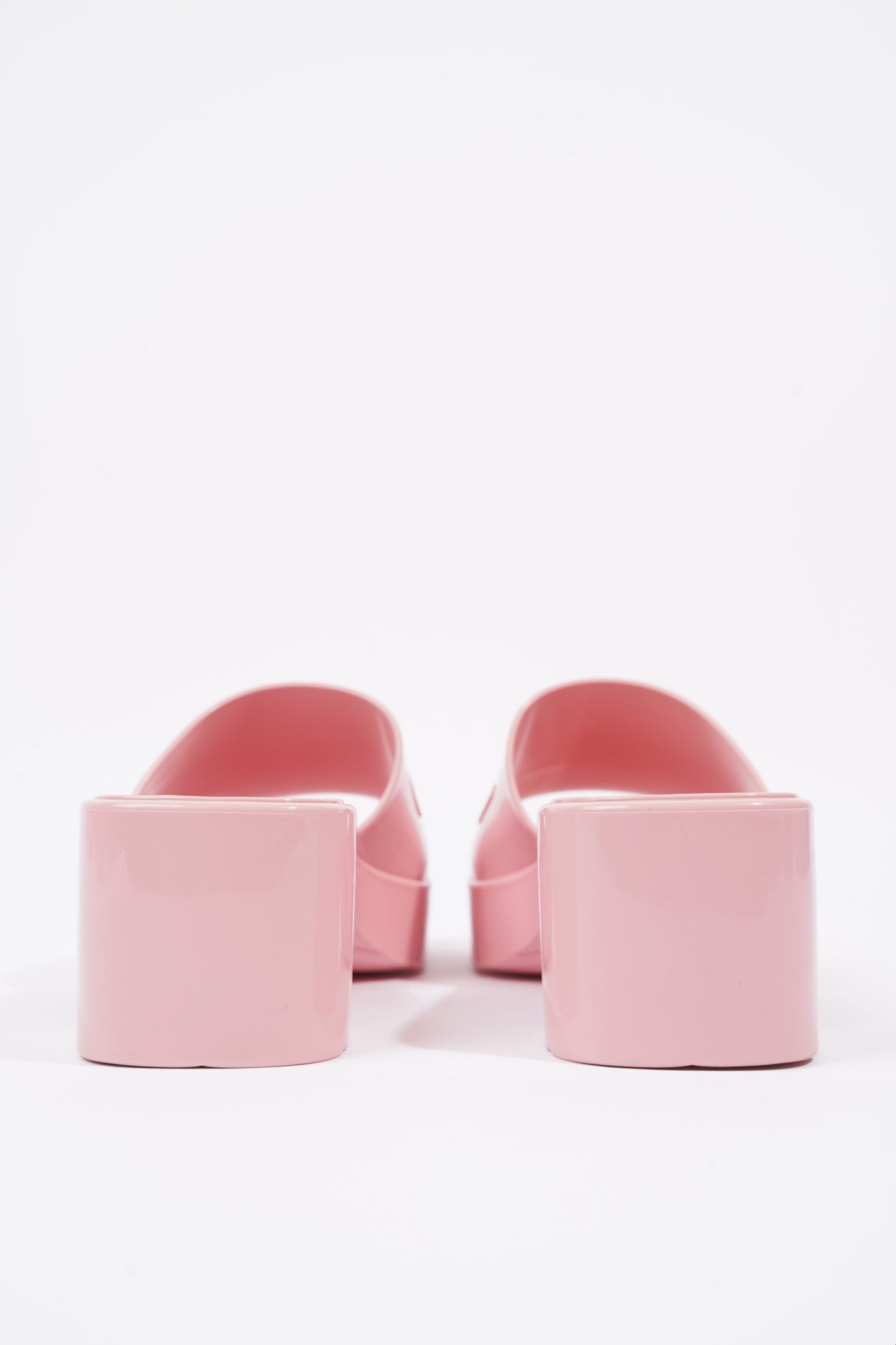 Gucci Womens Rubber Slide Sandal Pink EU 41 / UK 8