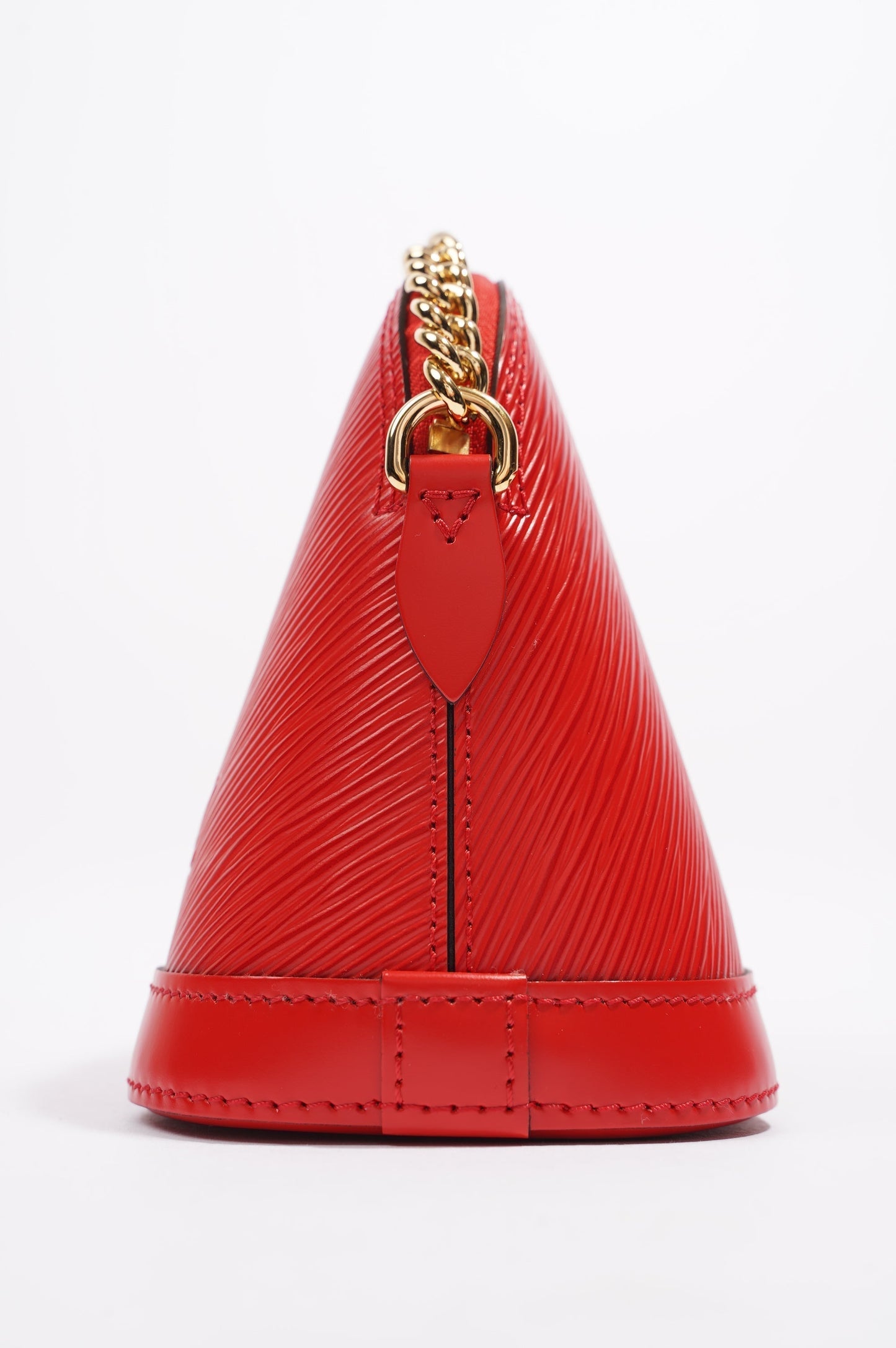 Louis Vuitton Alma Mini Bag Red Epi Leather