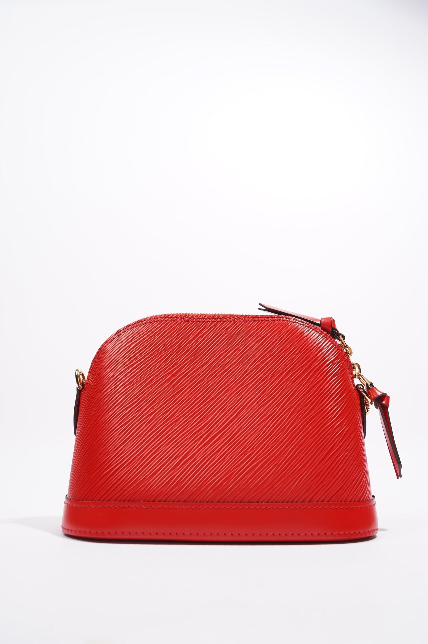 Louis Vuitton Alma Mini Bag Red Epi Leather