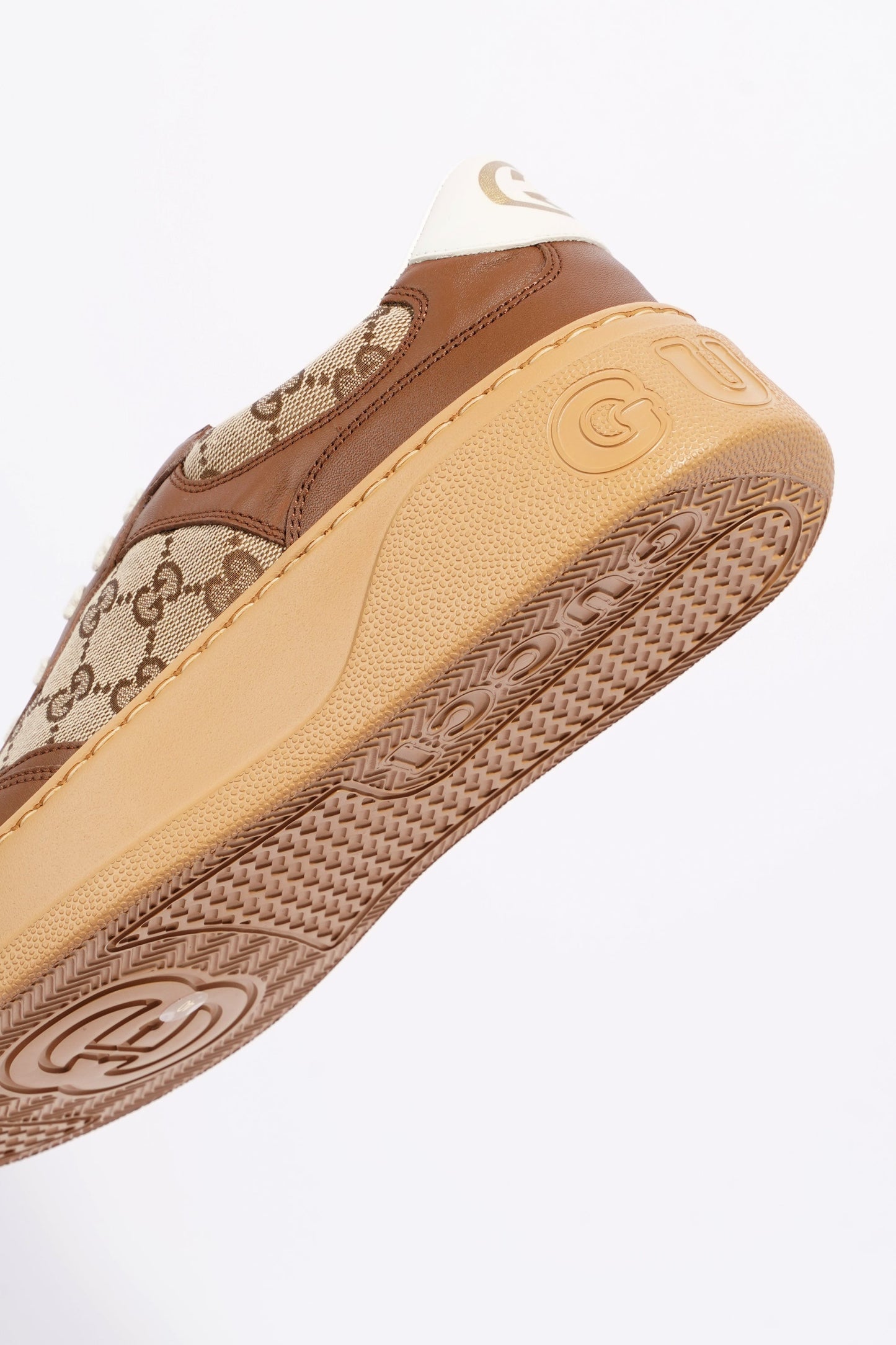 Gucci Womens GG Sneaker Beige / Ebony EU 40 / UK 7