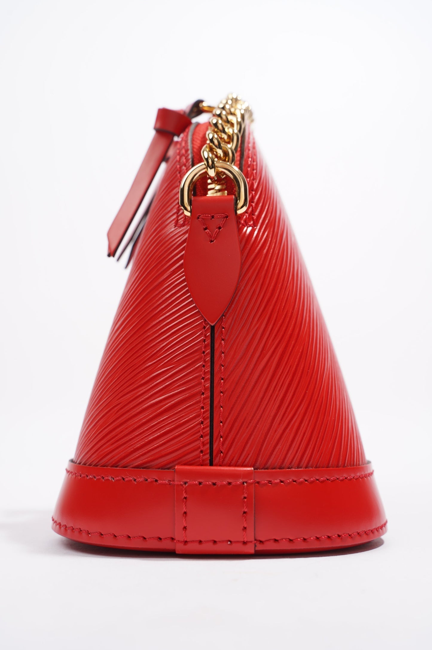 Louis Vuitton Alma Mini Bag Red Epi Leather