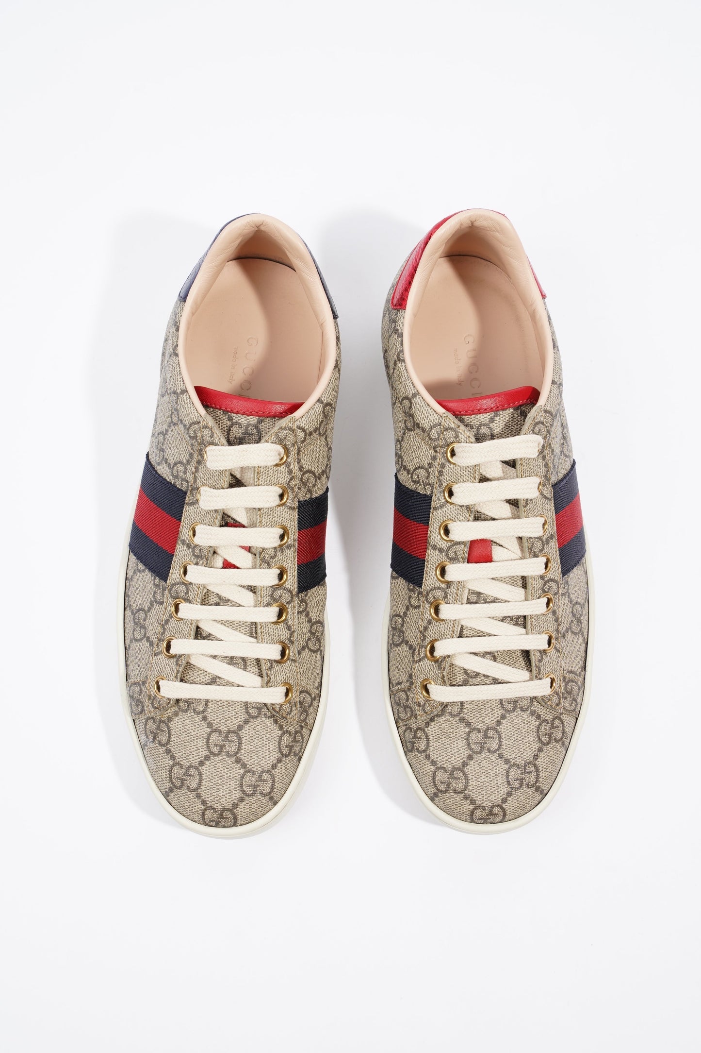 Gucci Ace Supreme / Navy / Red EU 37.5 / UK 4.5