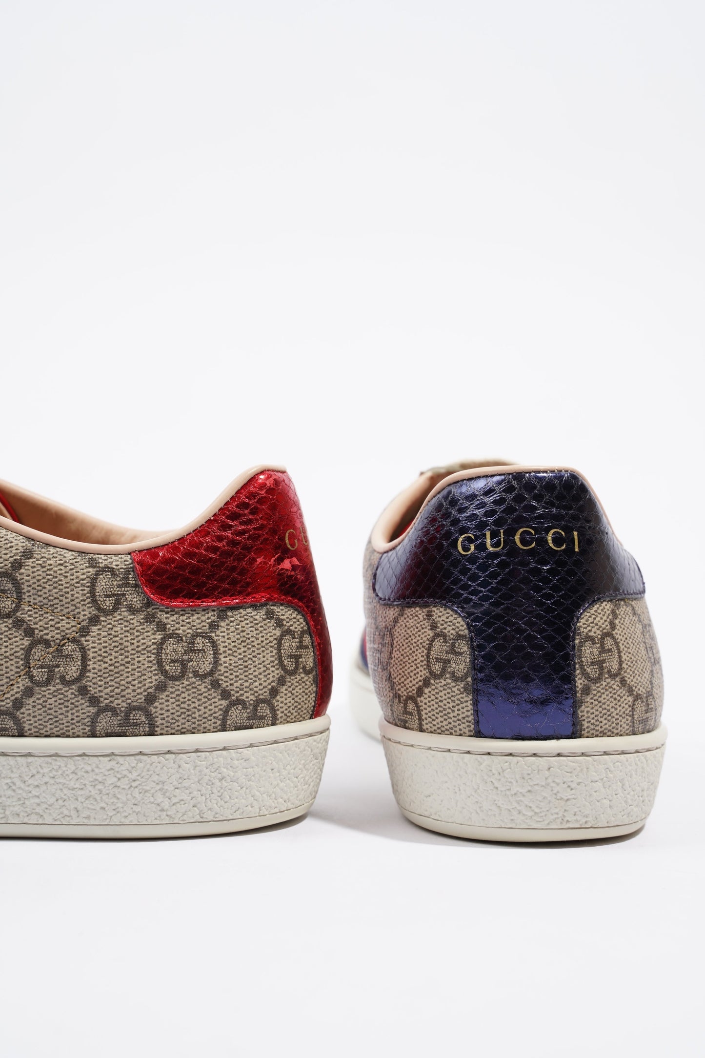 Gucci Ace Supreme / Navy / Red EU 37.5 / UK 4.5