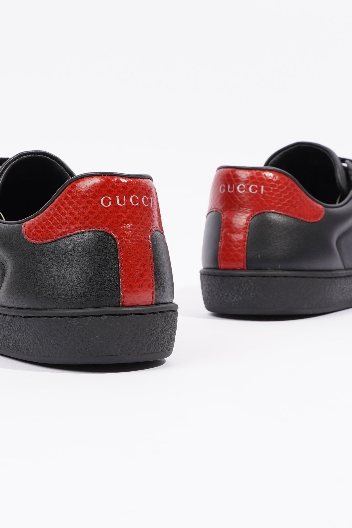 Gucci Mens Ace Black / Green / Red EU 42 / UK 8