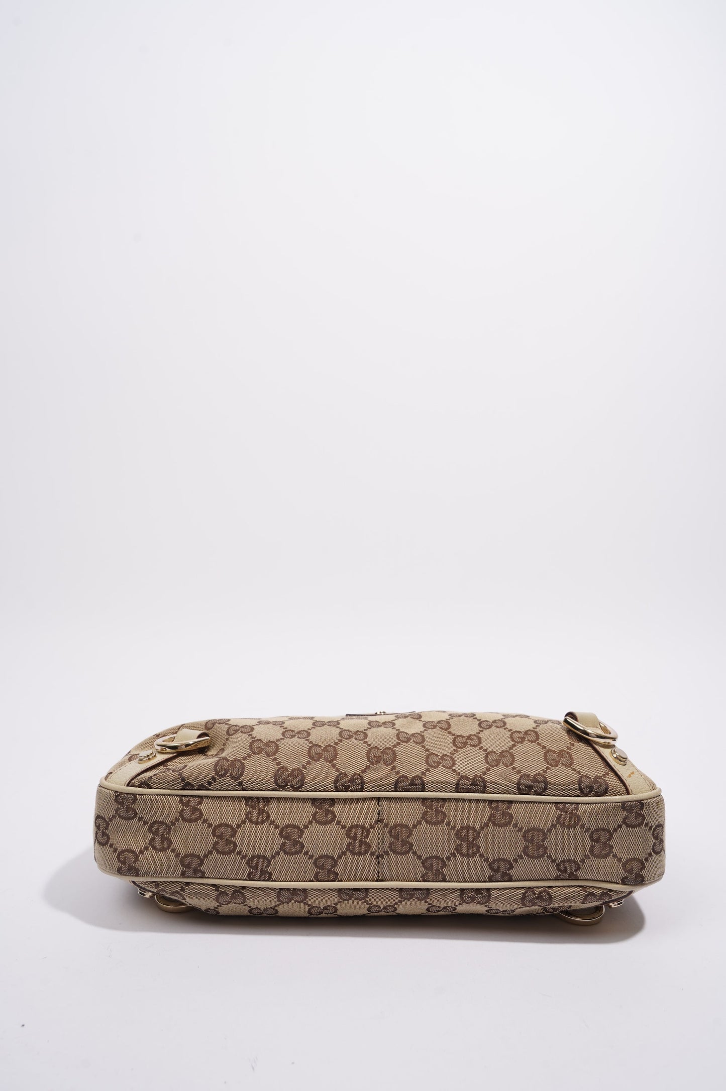 Gucci Hobo Bag Beige Canvas