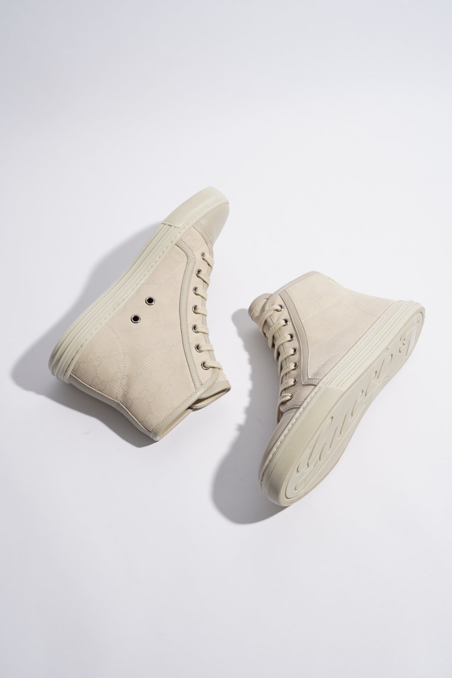 Gucci GG High Top Cream EU 36.5 / UK 3.5